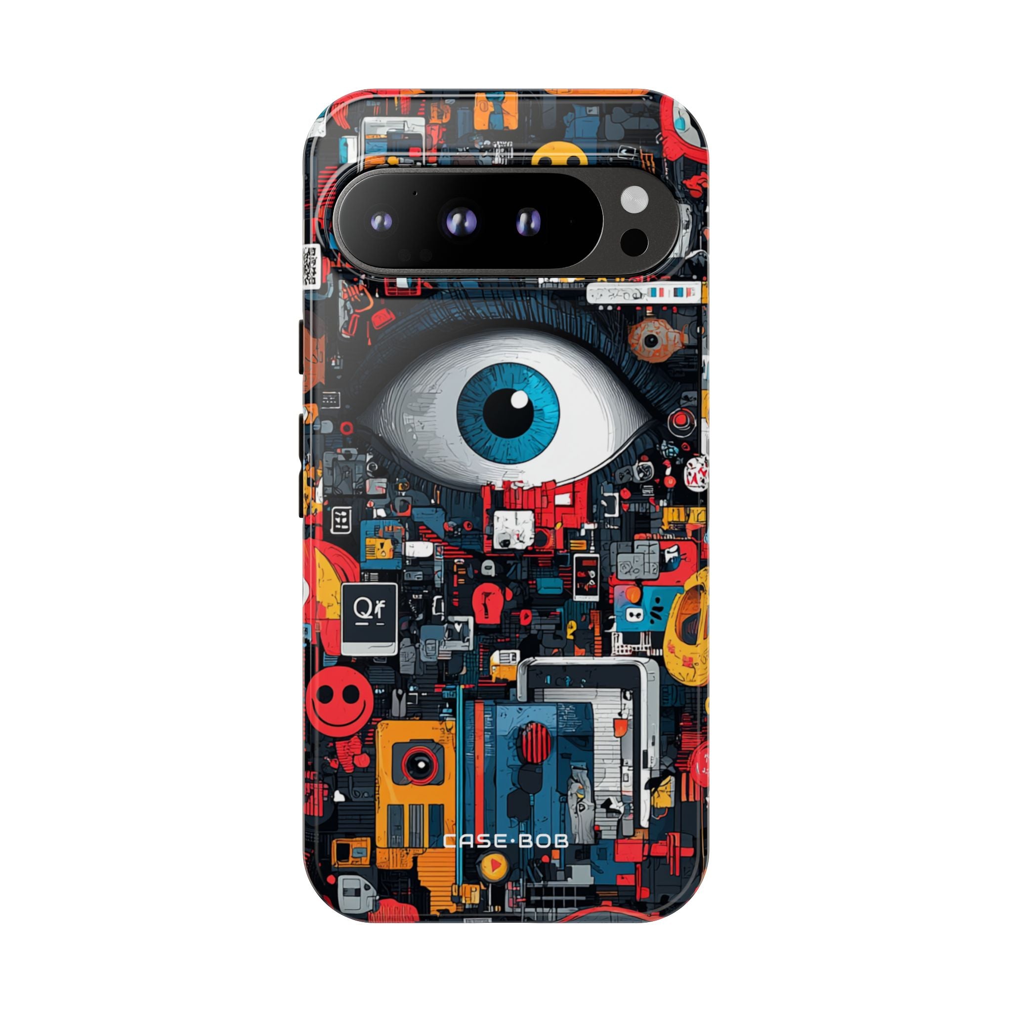Digital Eye Blue Google Pixel 9 Pro XL Case - Tough