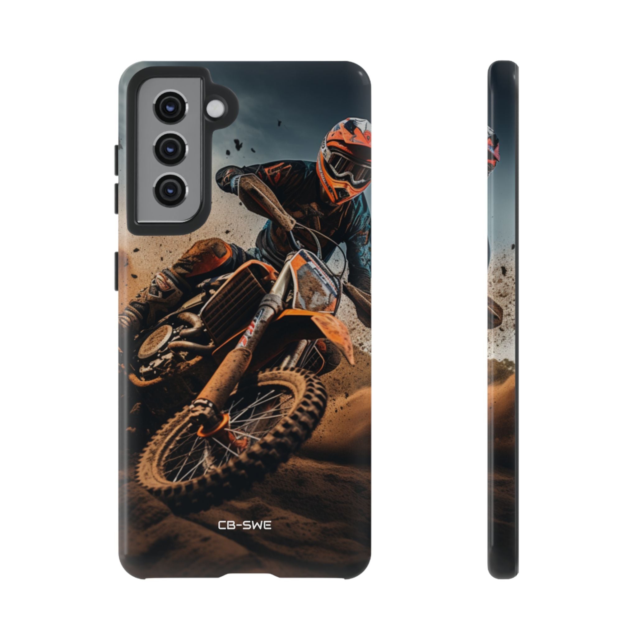 Rider Amidst Desert Fury - Samsung Case