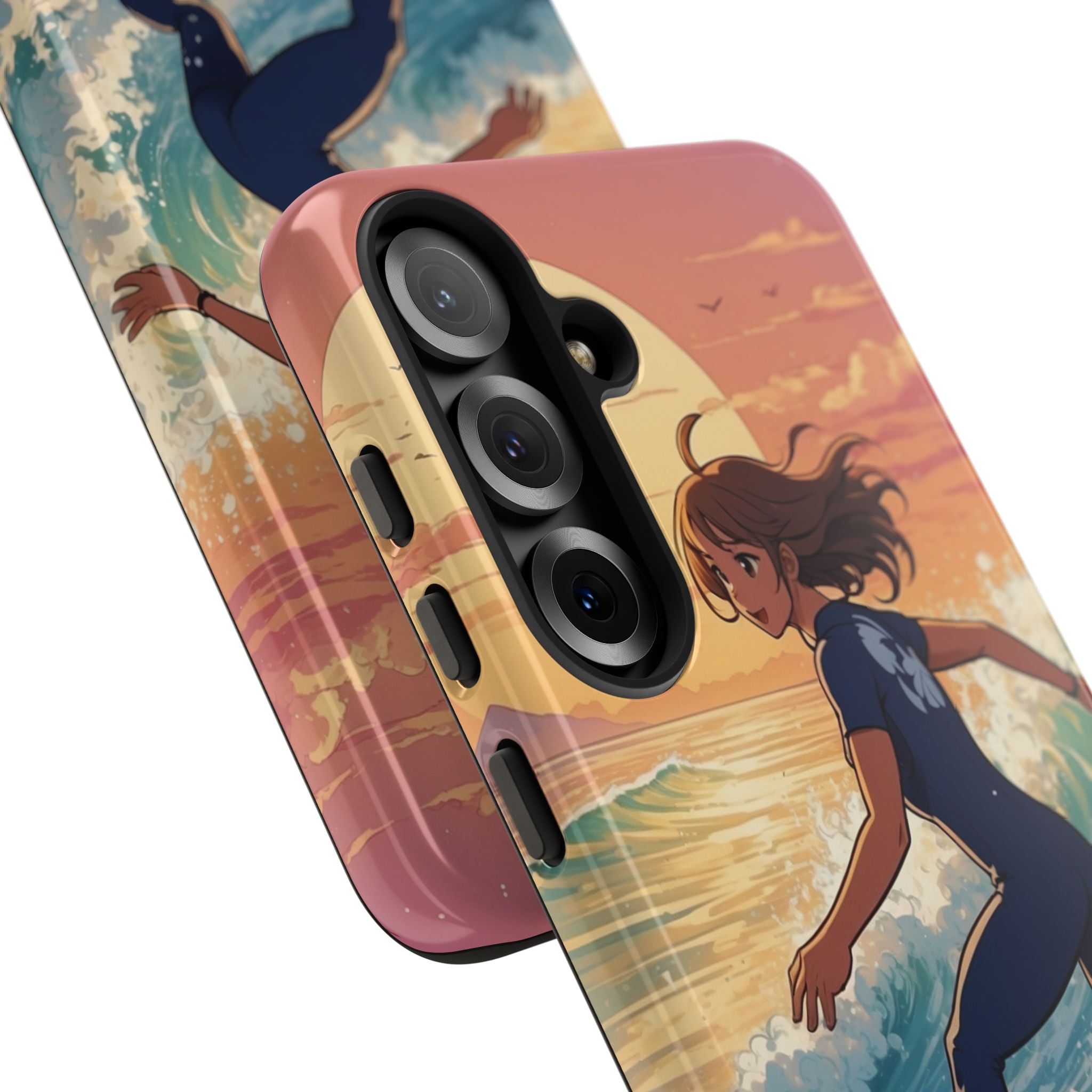 Surfing Into Sunset - Samsung Case