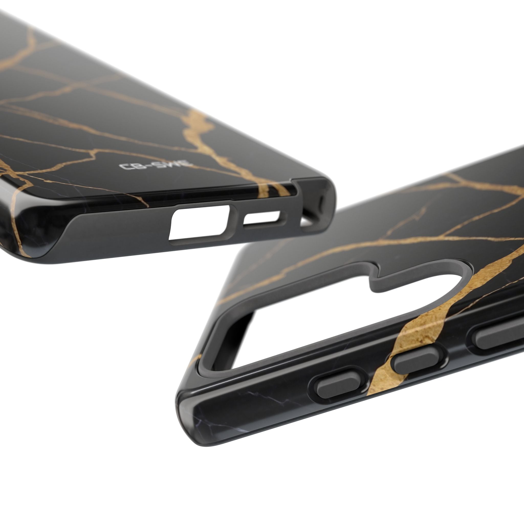 Golden Veins Twist - Samsung Case