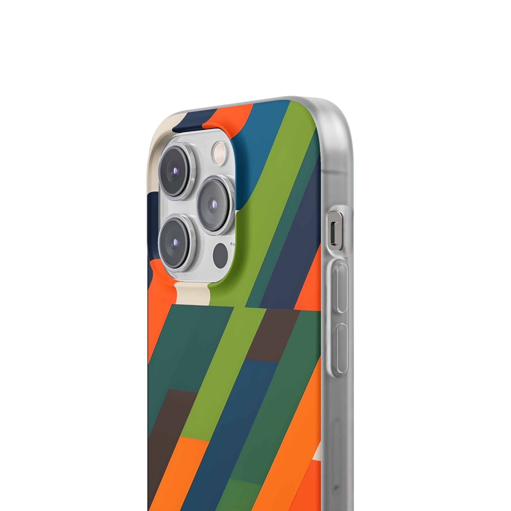 Diagonal Blaze iPhone 14 Pro Case - Soft