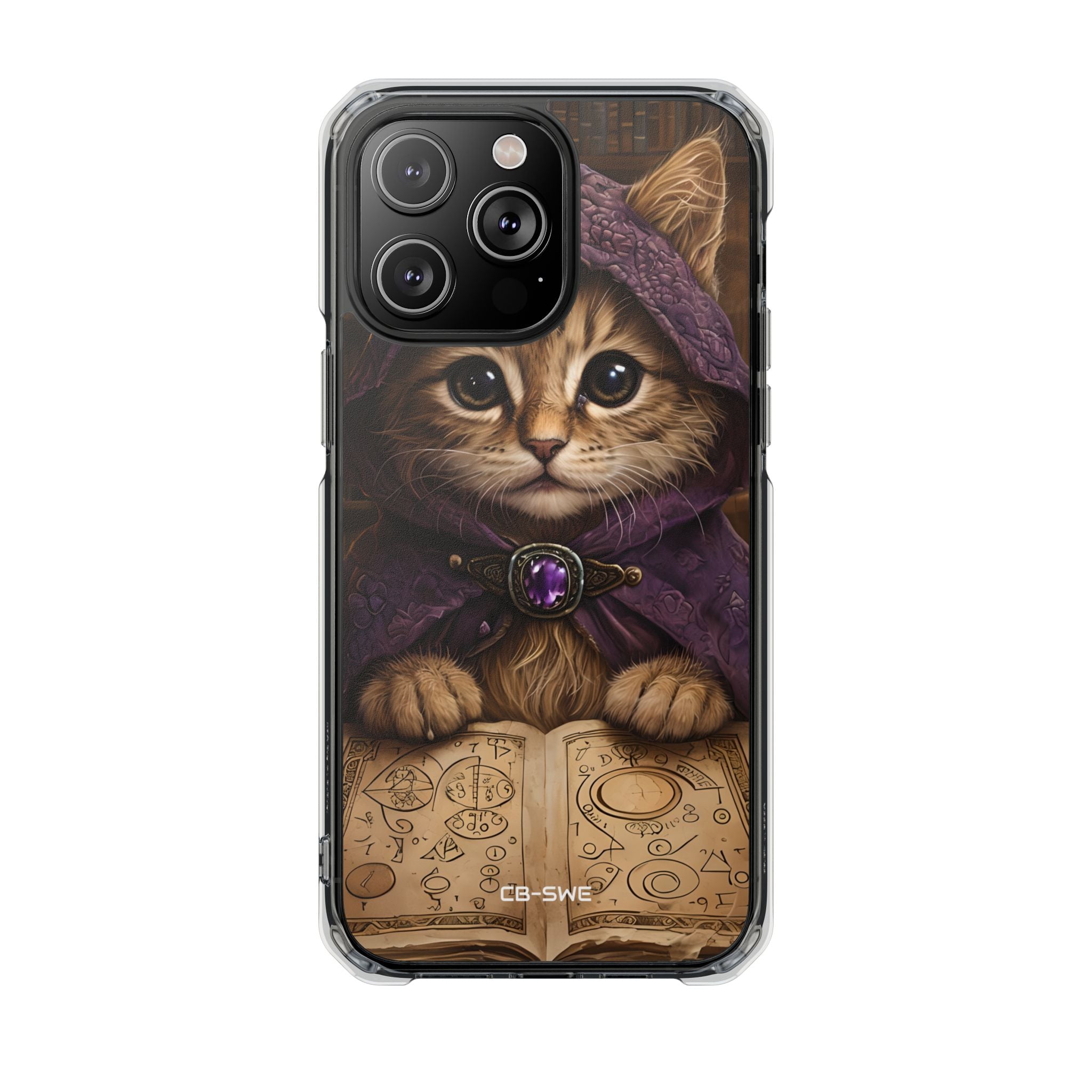 Mystical Wizard Cat iPhone Case - Impact