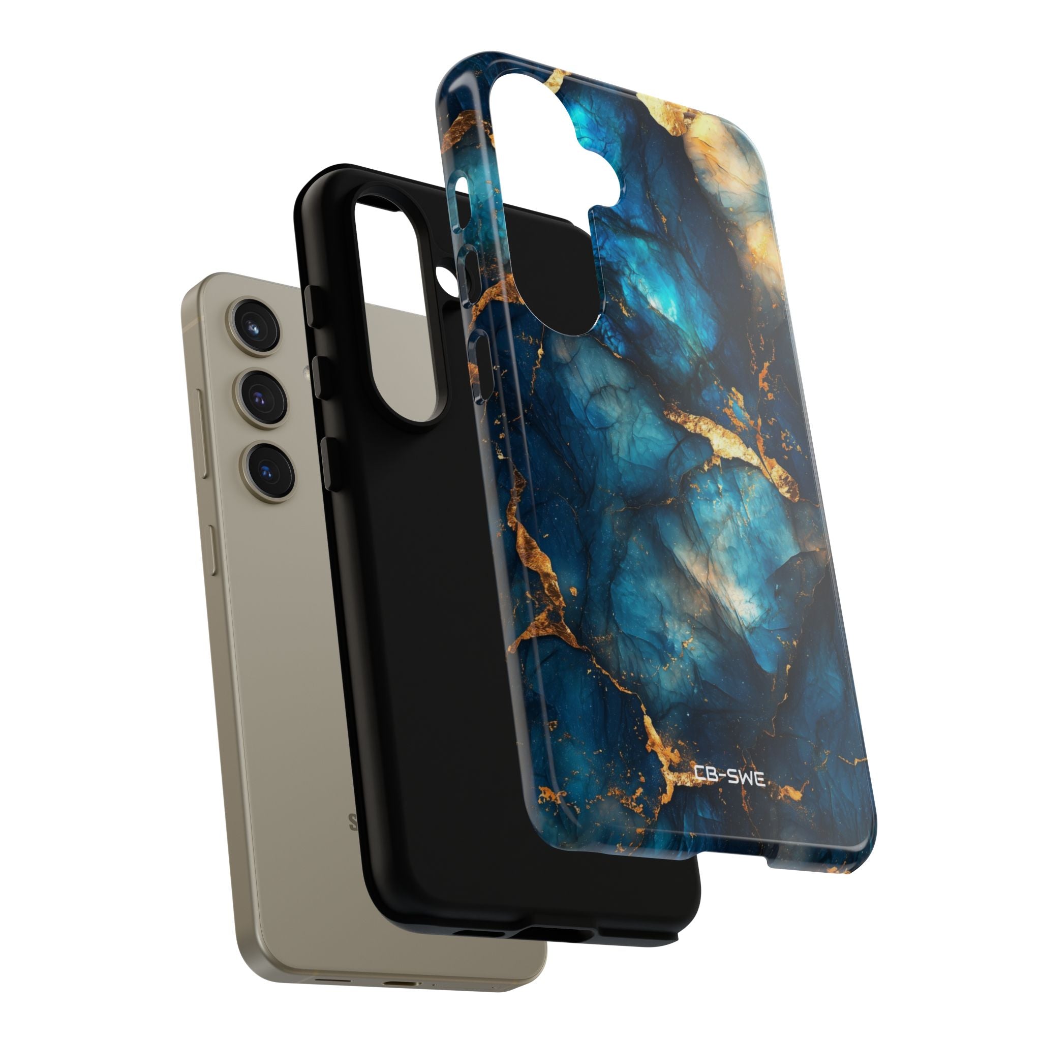 Luminous Gold Veins - Samsung Case
