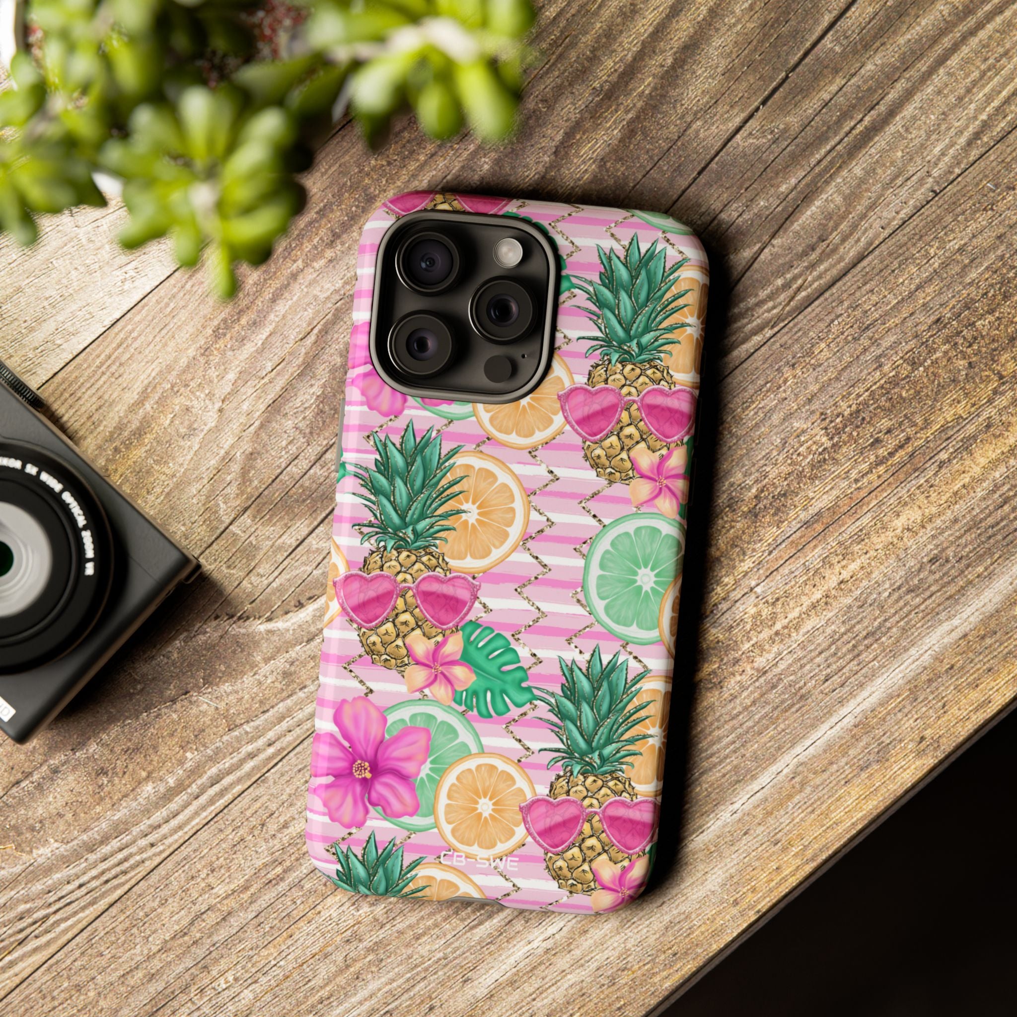 Tropical Fruits Dance - iPhone Case