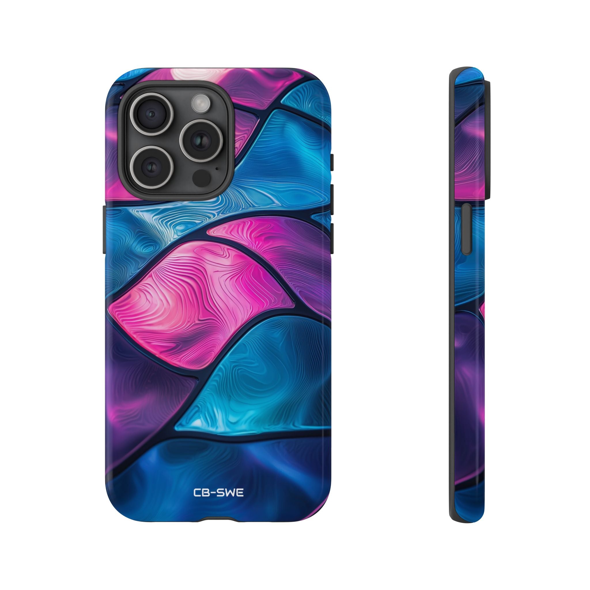 Shimmering Waves Flow - iPhone Case