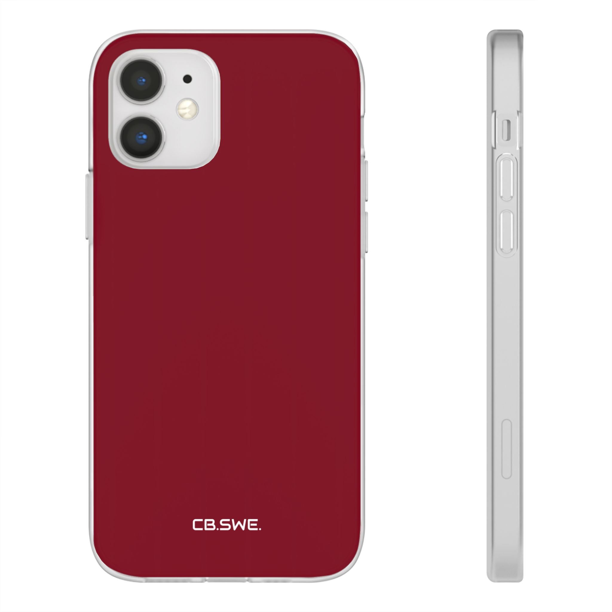 Burgundy iPhone Case - Flexi