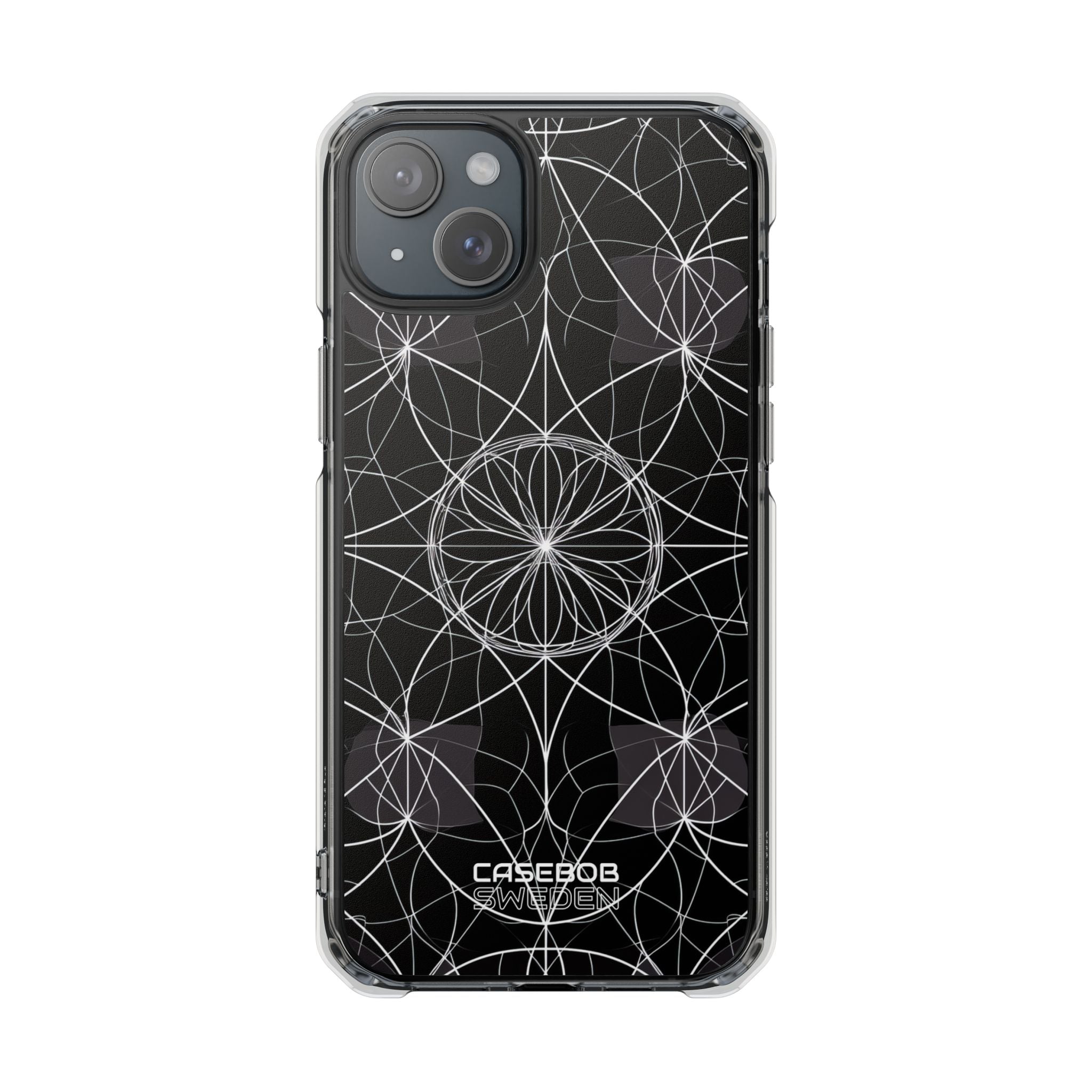 Symmetric Line Bloom iPhone 15 - Impact Clear+