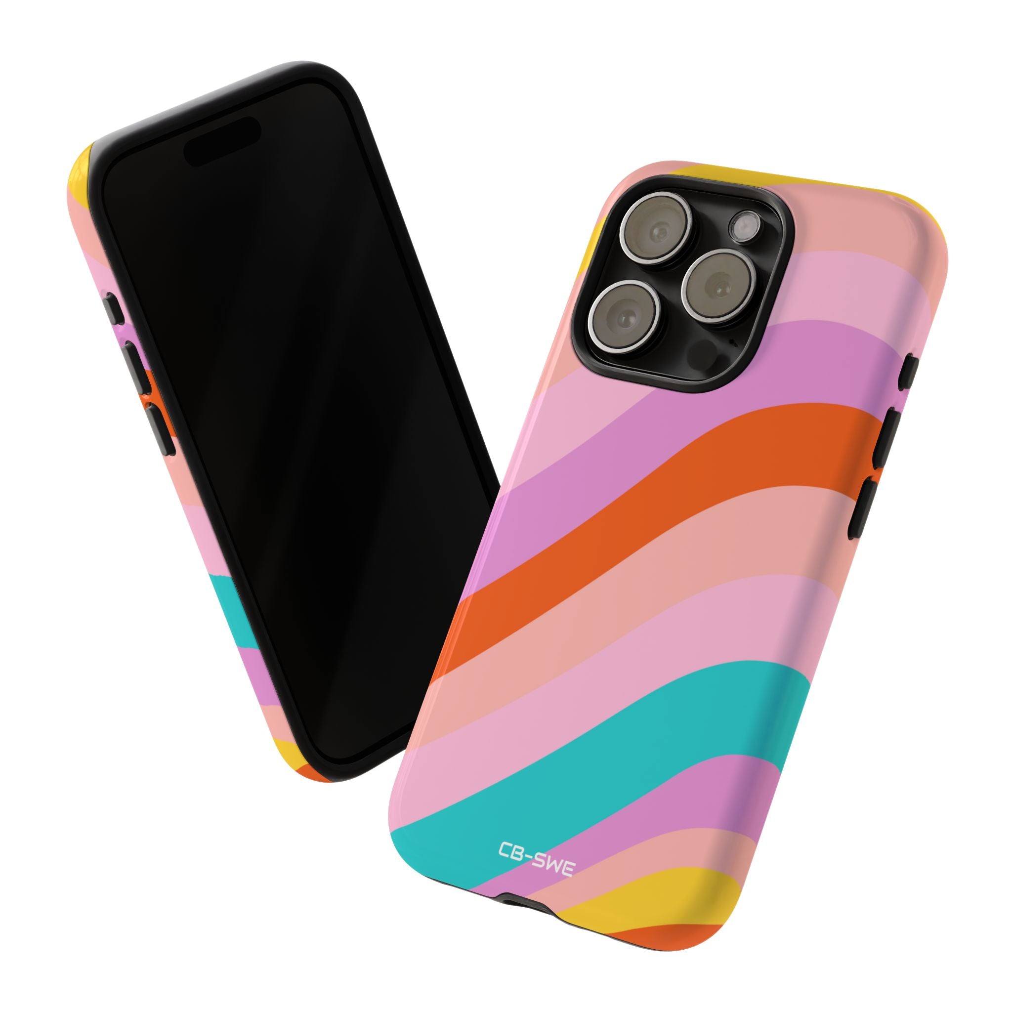 Fluid Color Waves - iPhone Case