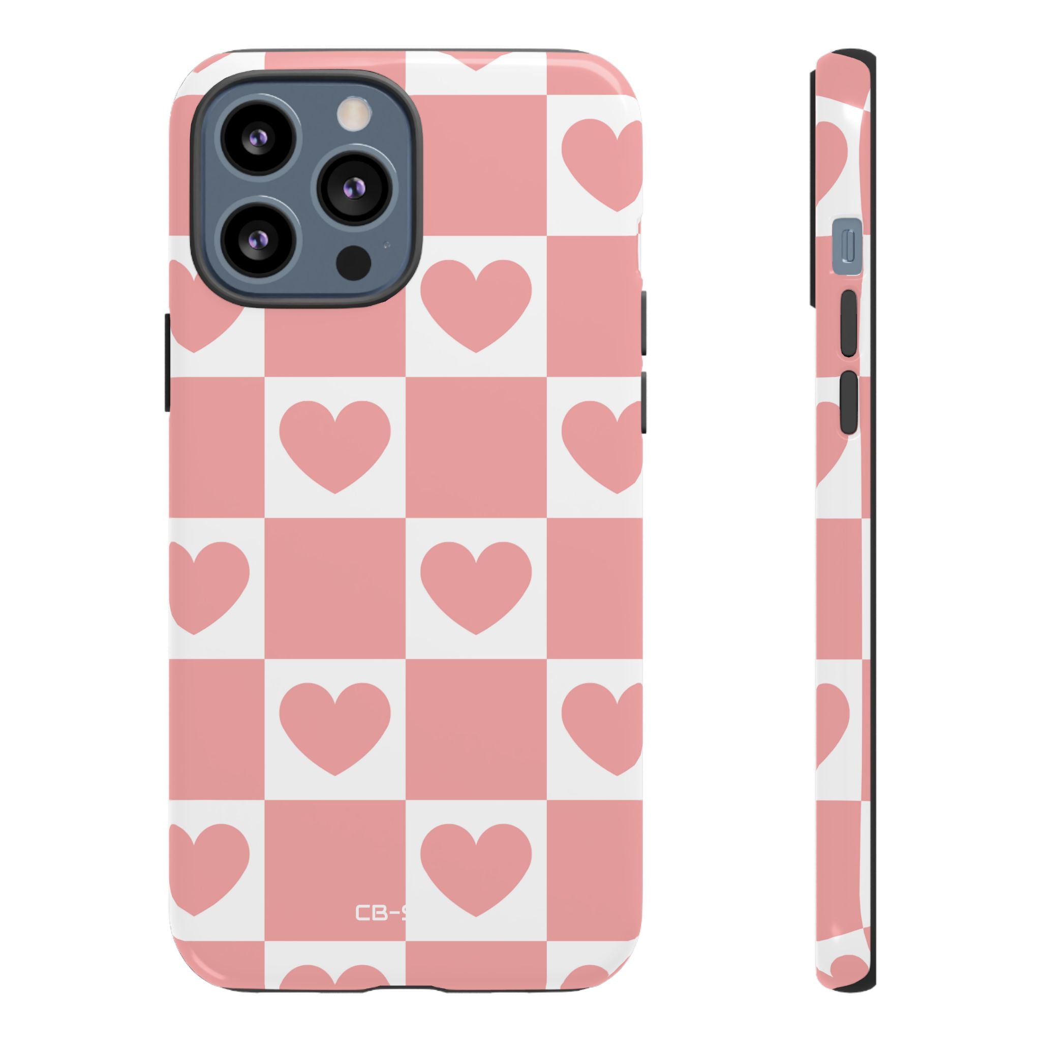 Love Checkered Harmony - iPhone Case