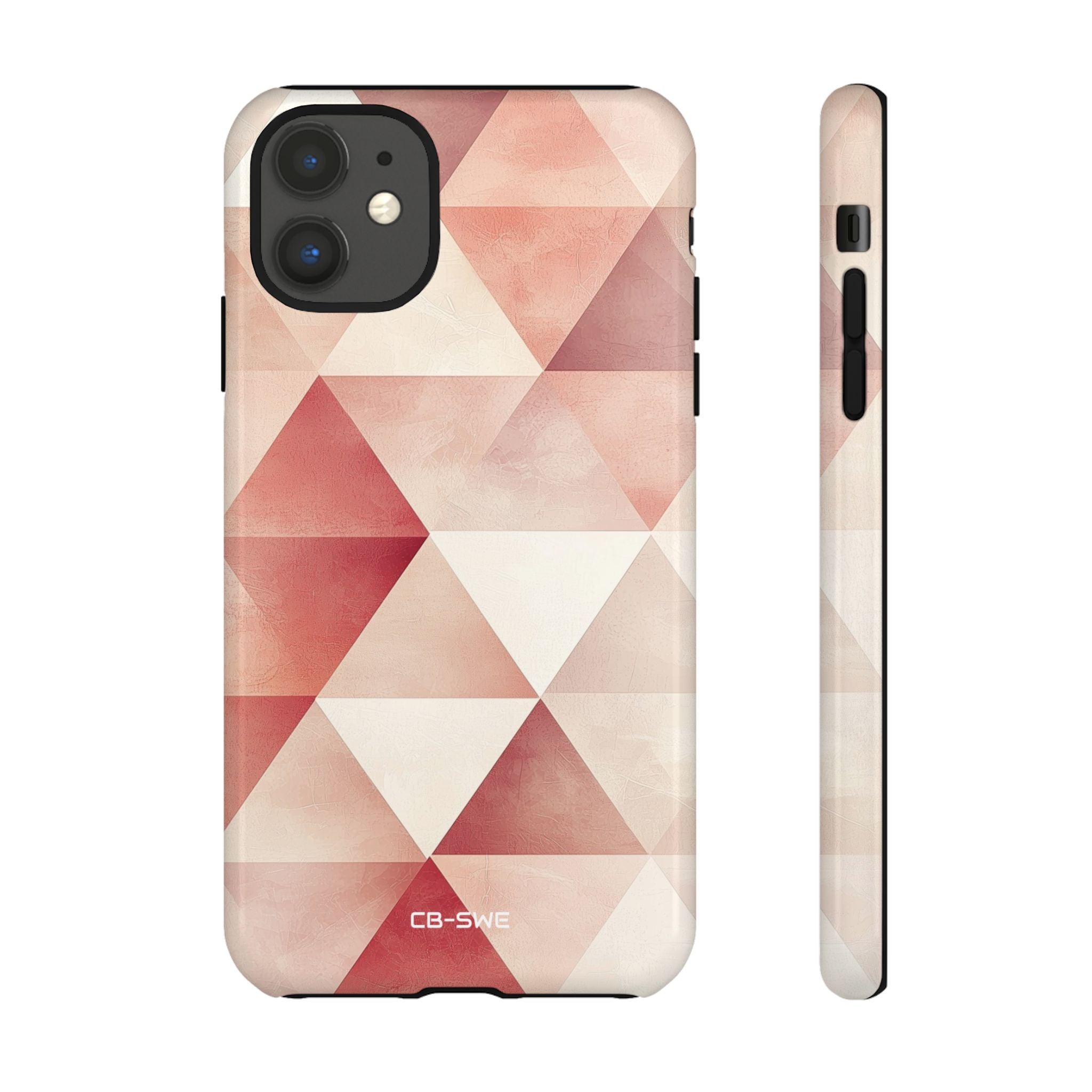 Triangular Shapes Flow - iPhone Case