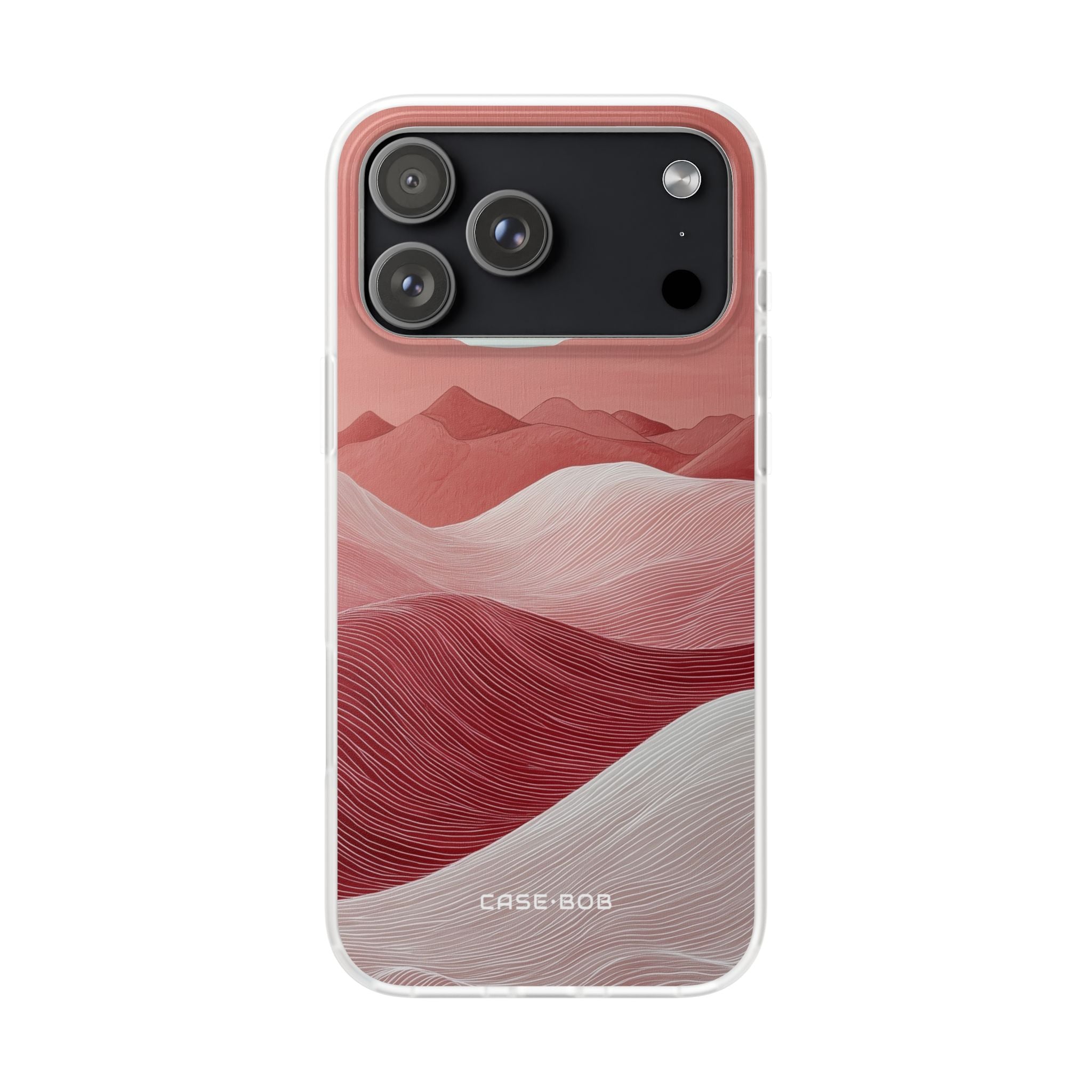 White Orb Dunes iPhone 17 Pro MaxCase - Soft