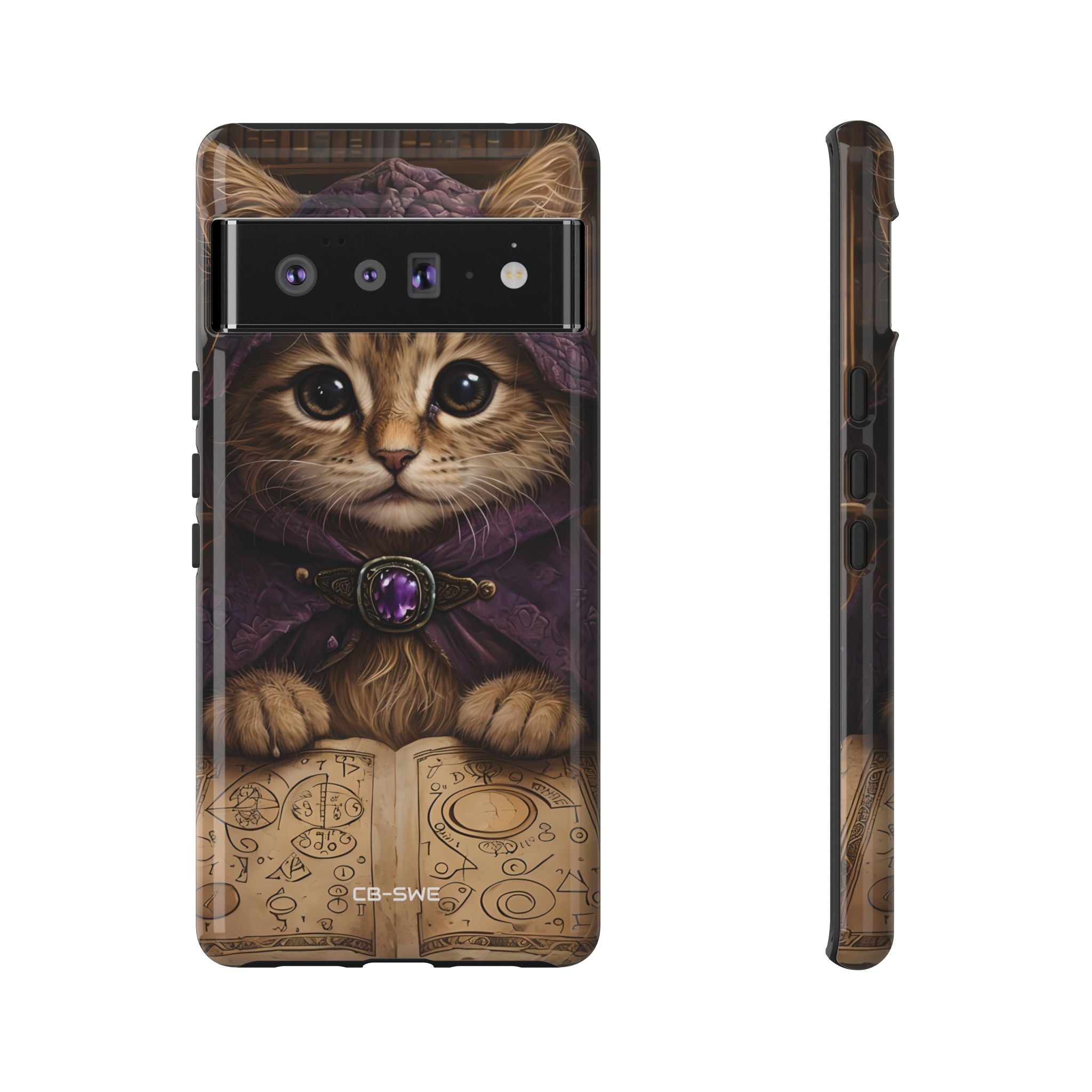 Mystical Wizard Cat - Google Pixel Case