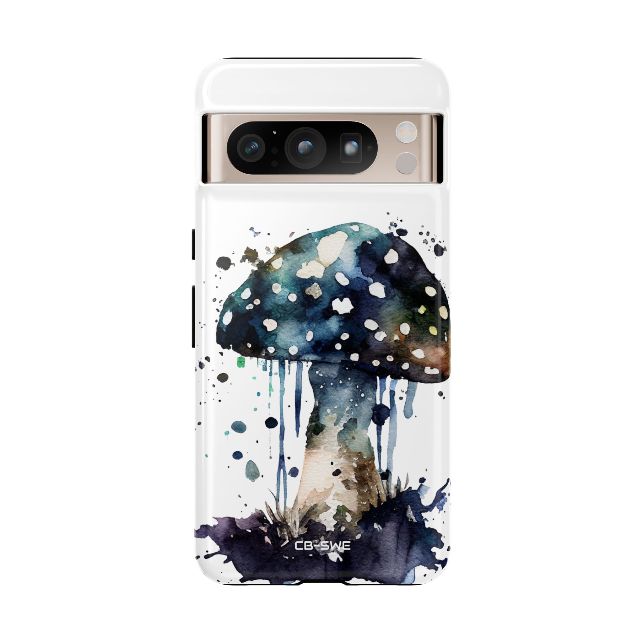 Whimsical Watercolor Mushroom - Google Pixel Case