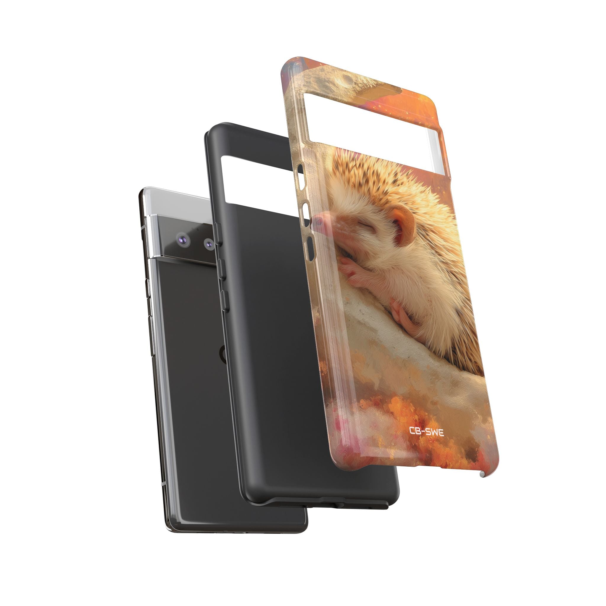 Hedgehog Rests Dreaming - Google Pixel Case