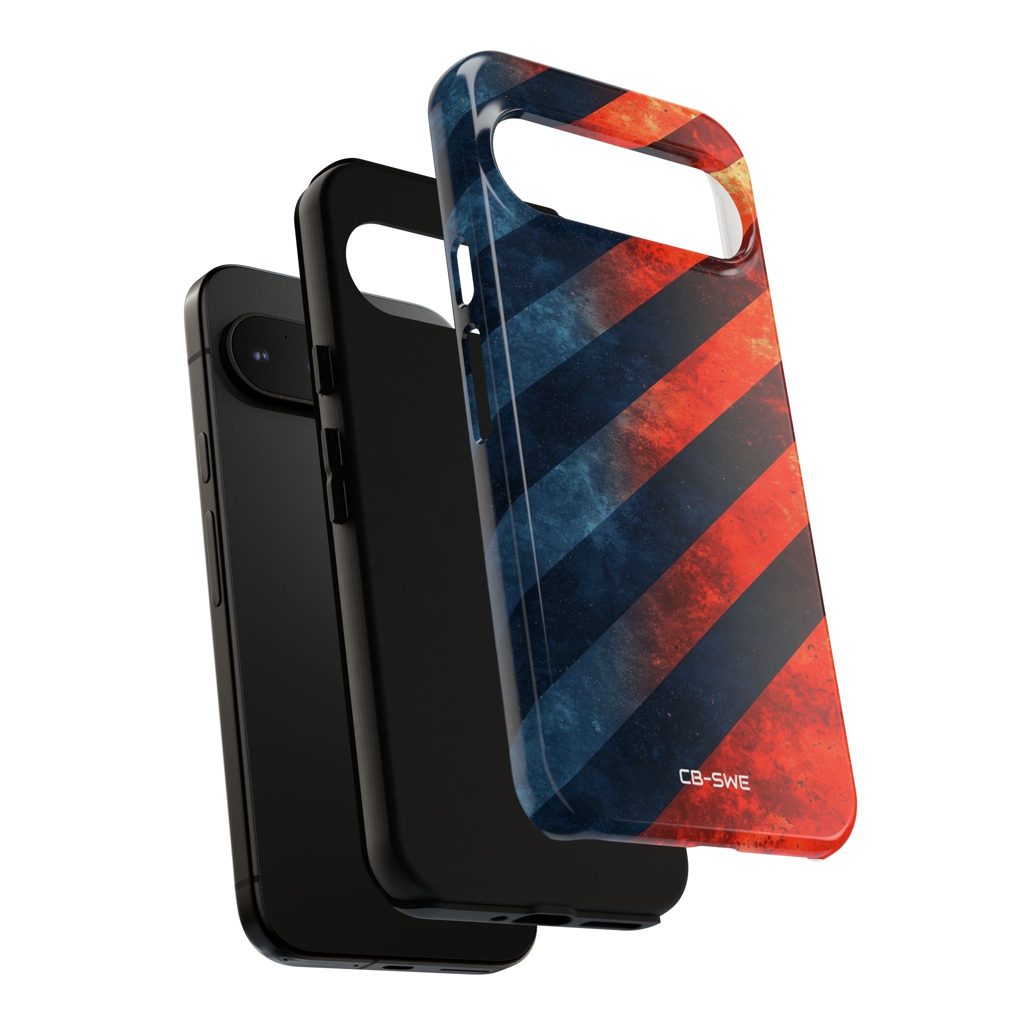 Dynamic Color Stripes - Google Pixel Case