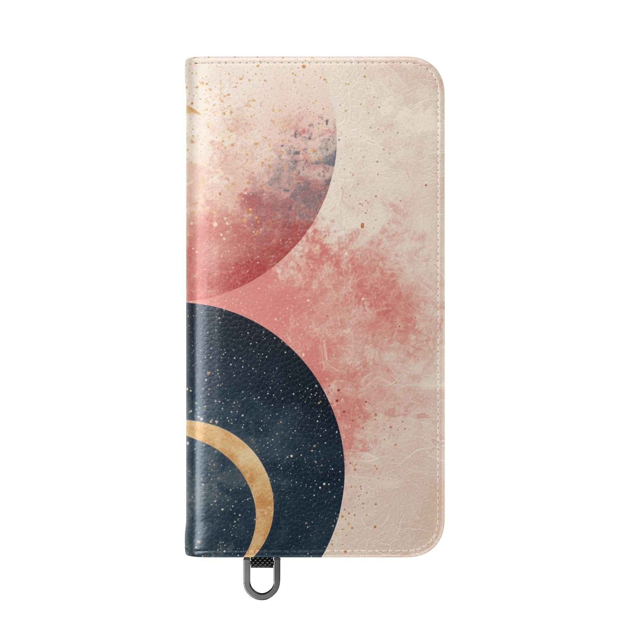 Golden Crescents Crimson - Samsung S25 Case - Wallet