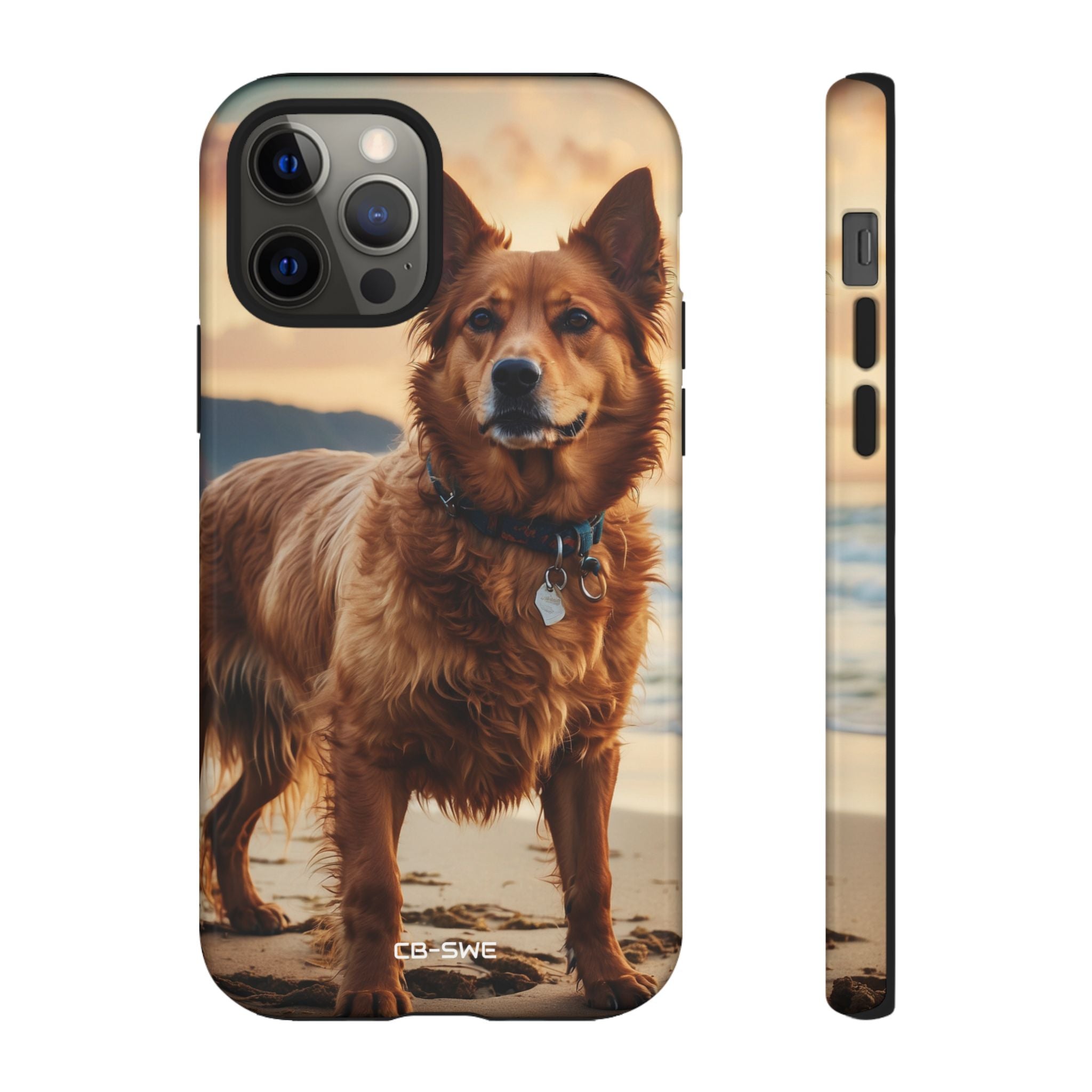 Golden Dog Plays - iPhone Case