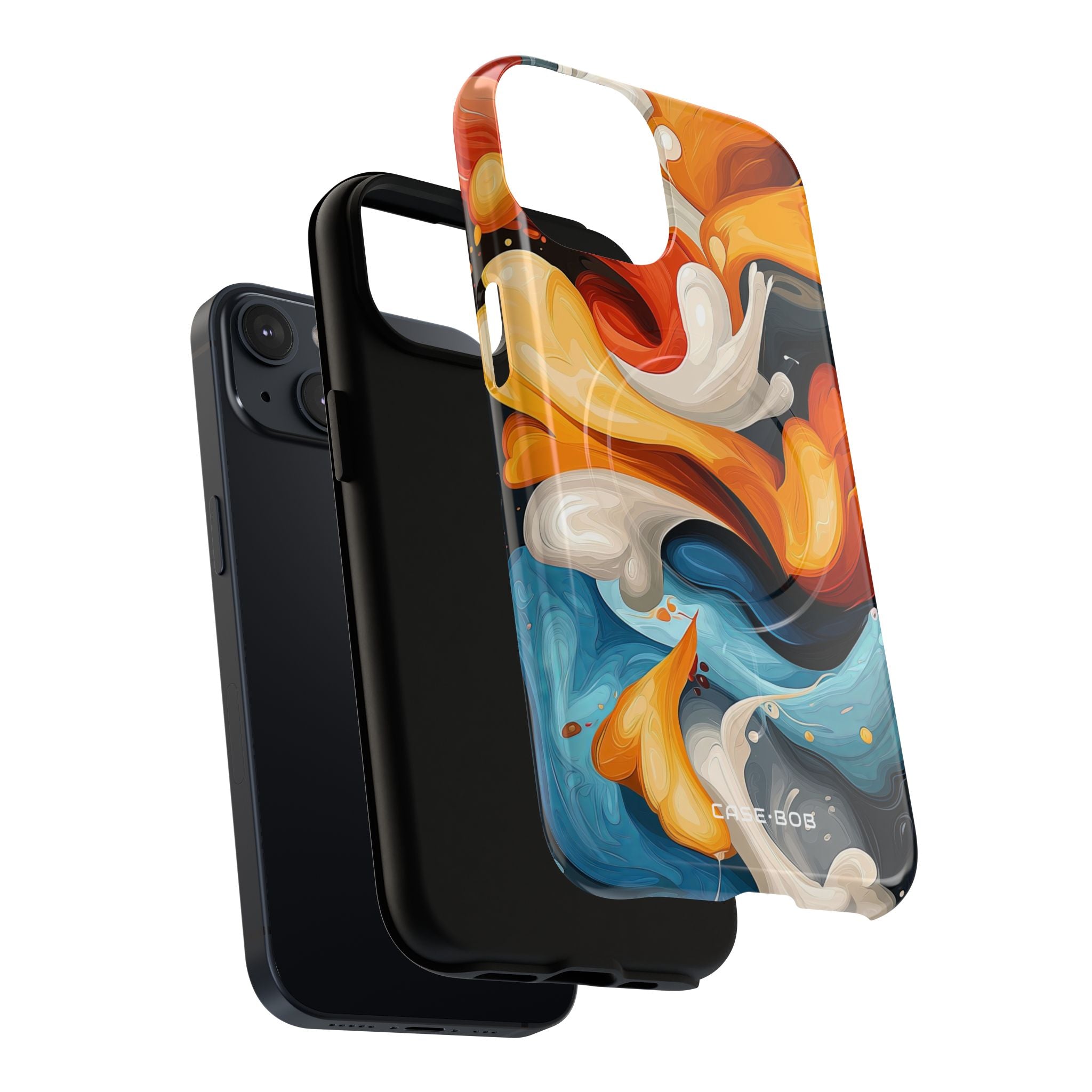 Crimson Ribbon iPhone 14 Case - Tough+