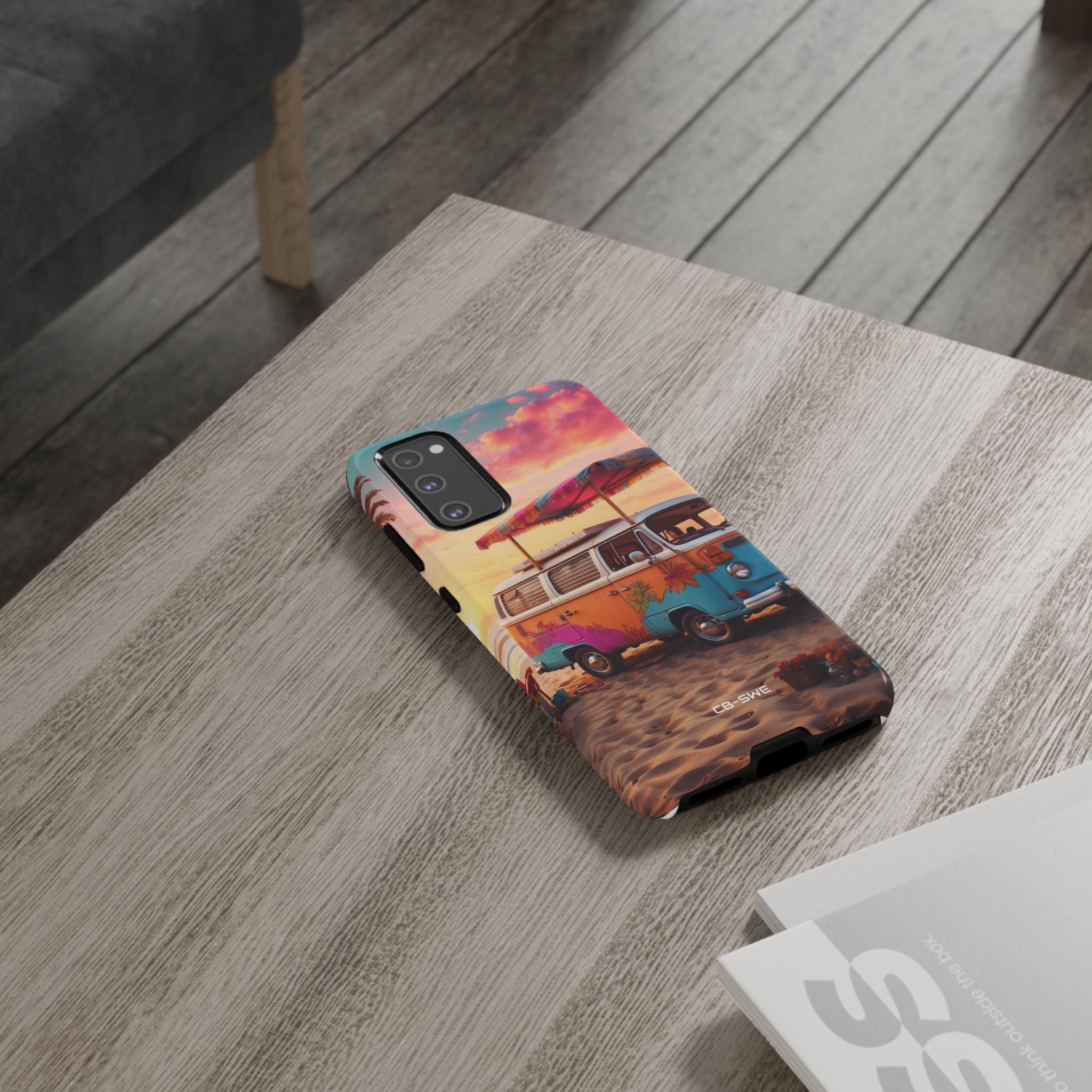 **Van Rests at Shore** - Samsung Case