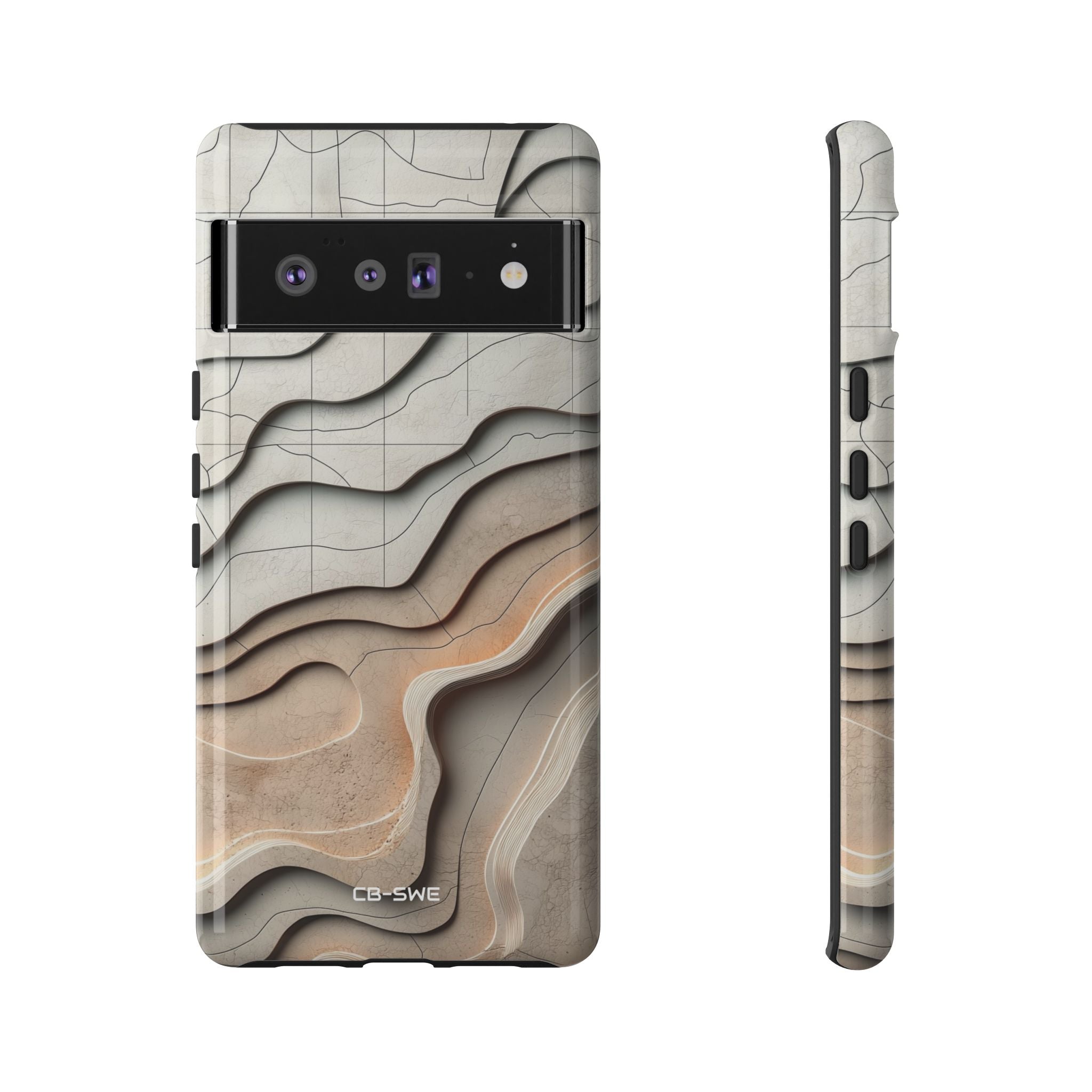 Waves Embrace Earth - Google Pixel Case