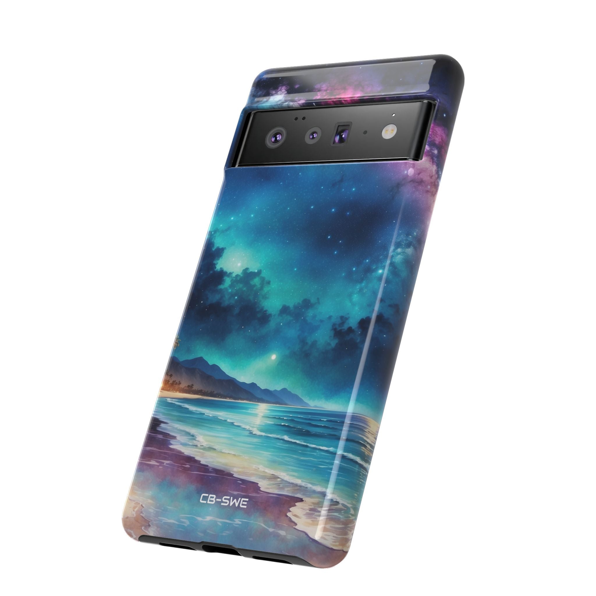 **Waves Embrace Stars** - Google Pixel Case