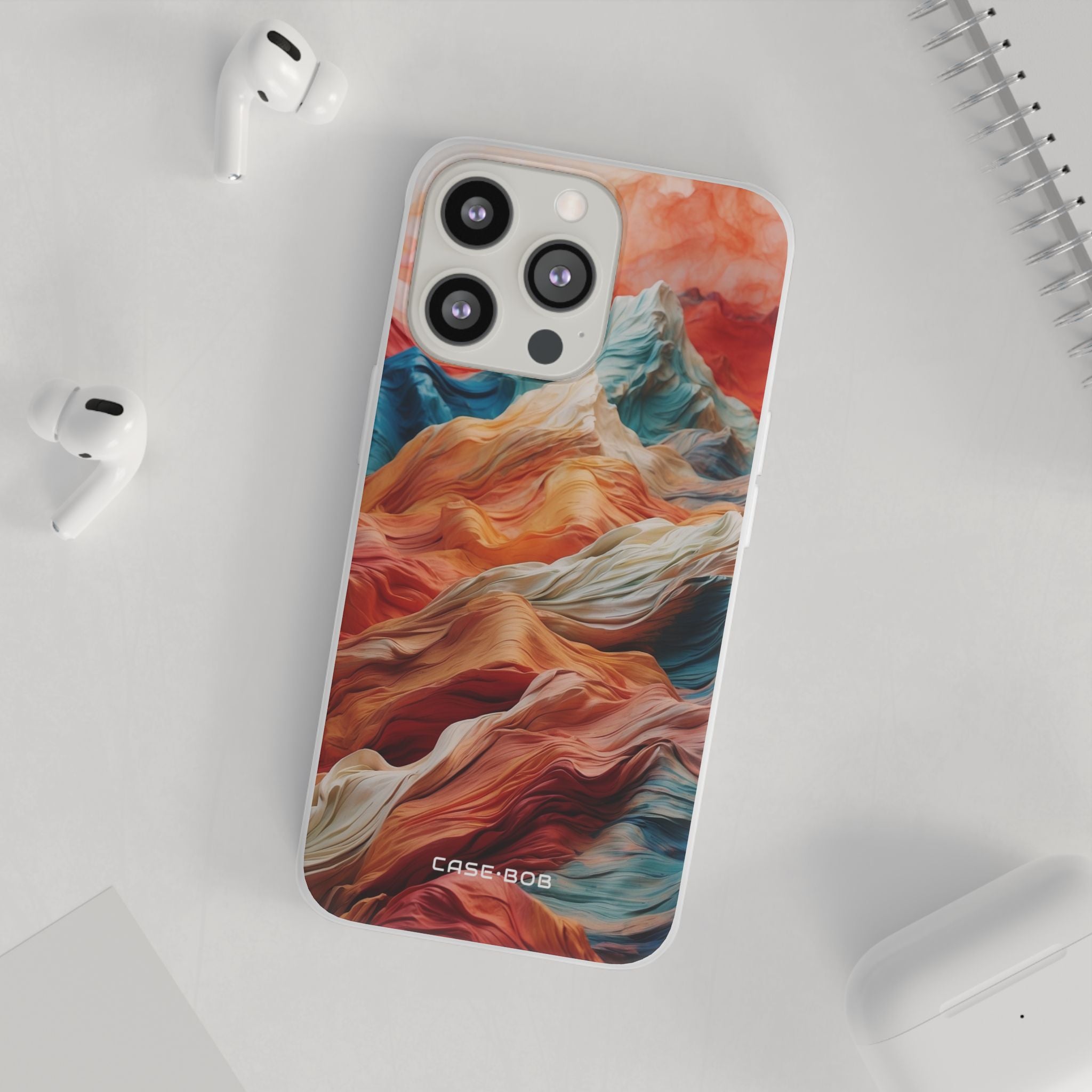 Fabric Peaks Cream iPhone 13 Pro - Soft