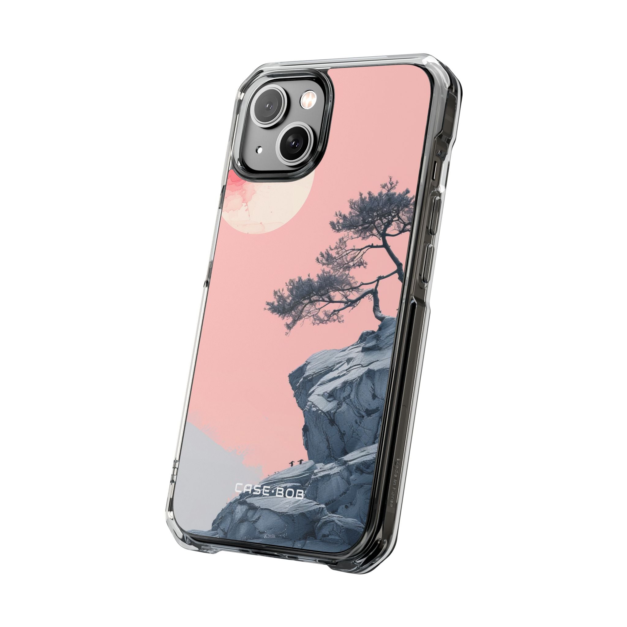 Crimson Moon Tree iPhone 14 Case - Impact