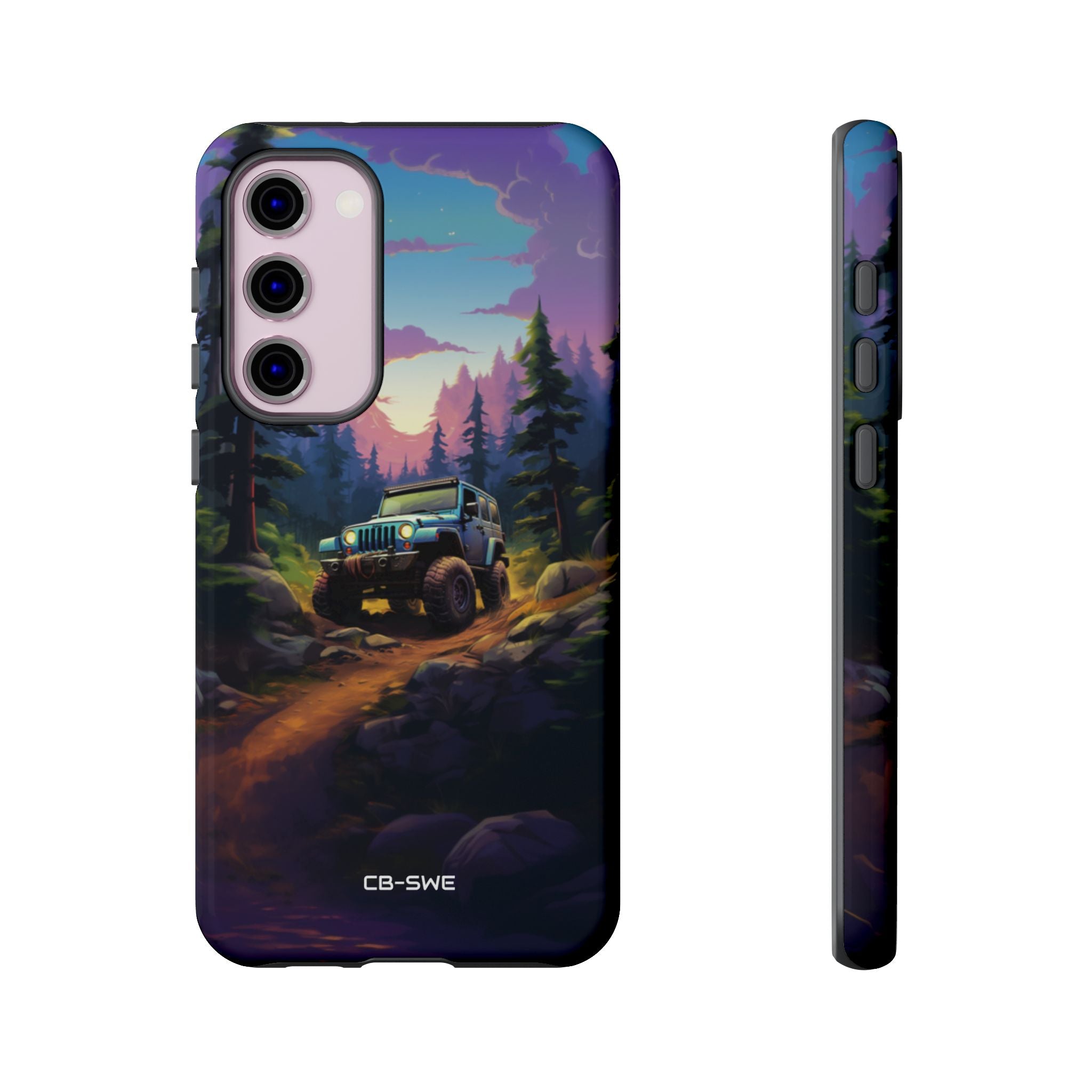 Sunset Forest Drive - Samsung Case