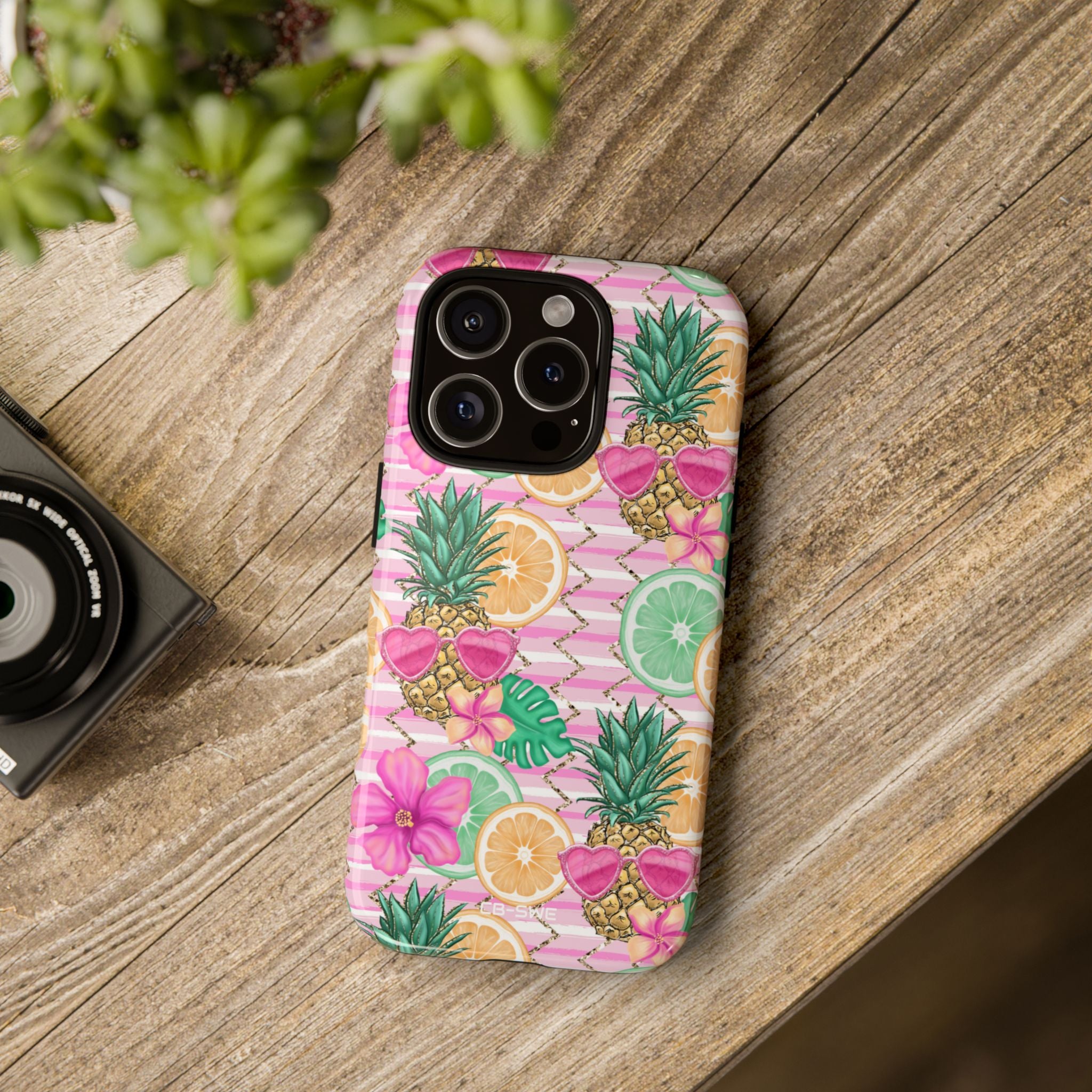 Tropical Fruits Dance - iPhone Case