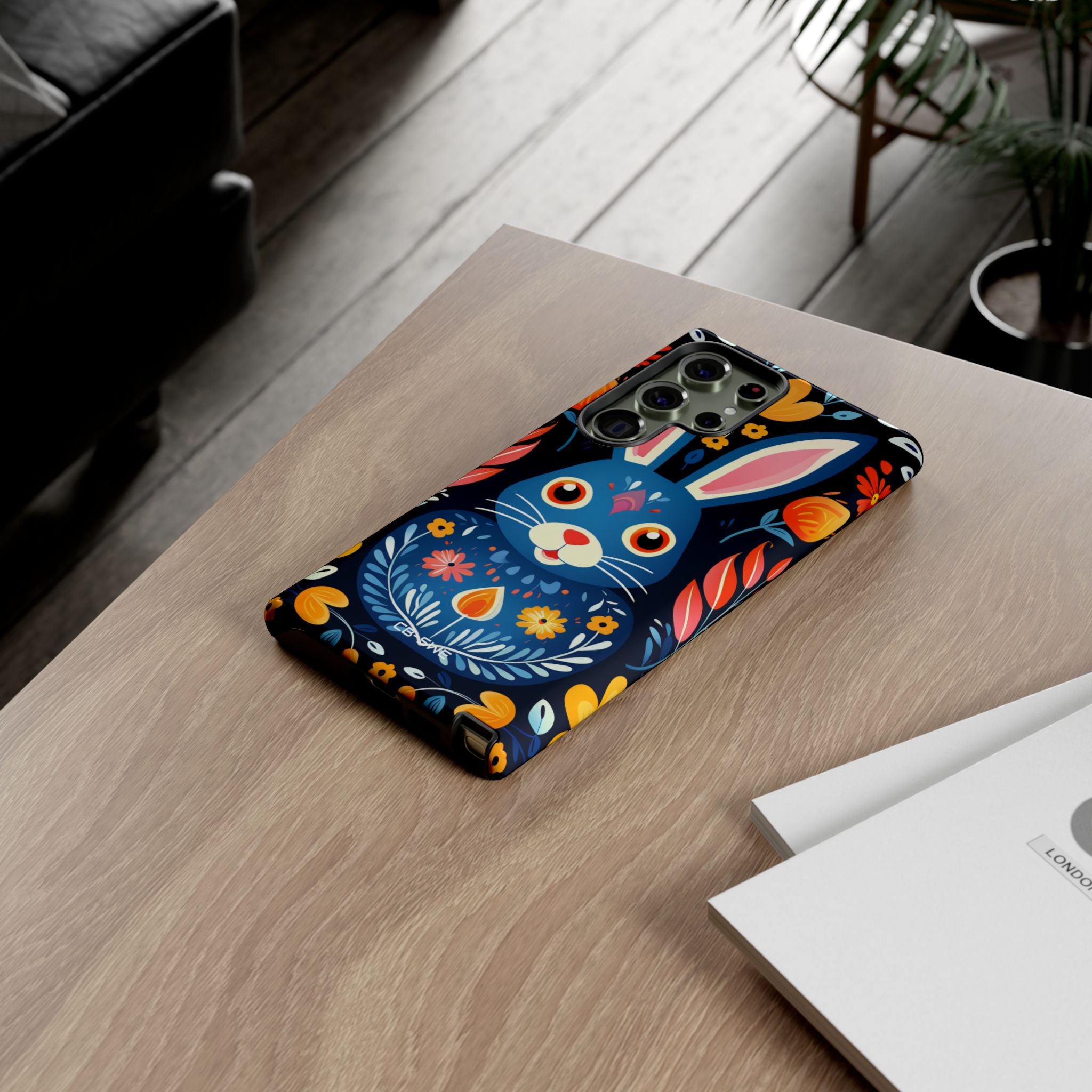 Bunny Jumps Joyfully - Samsung Case