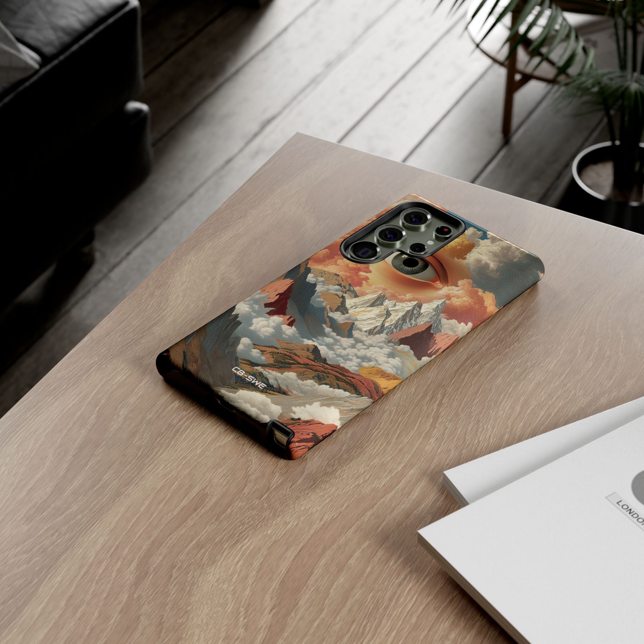 Eye Reflects Mountains - Samsung Case