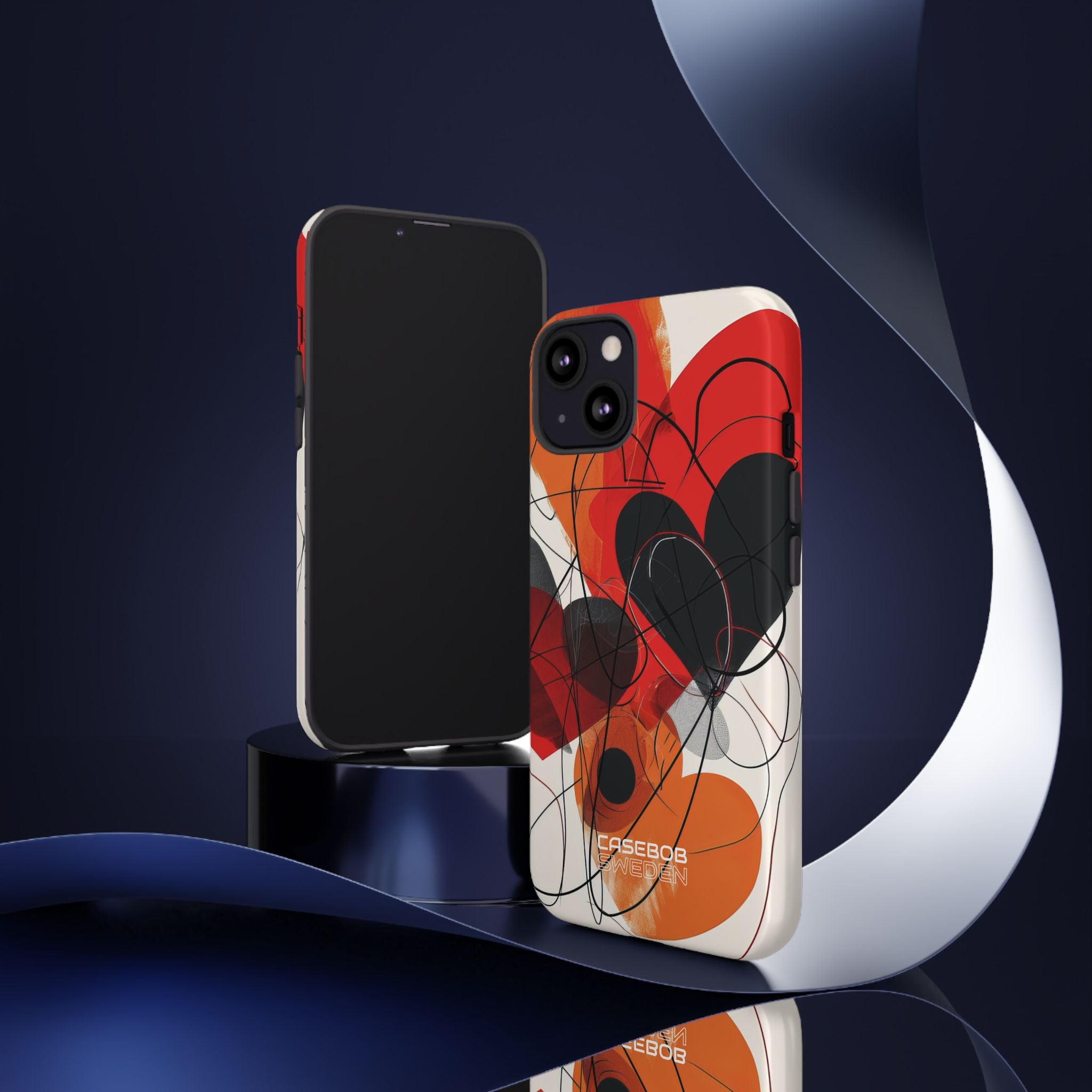 Crimson Motion Flow iPhone 13 - Tough