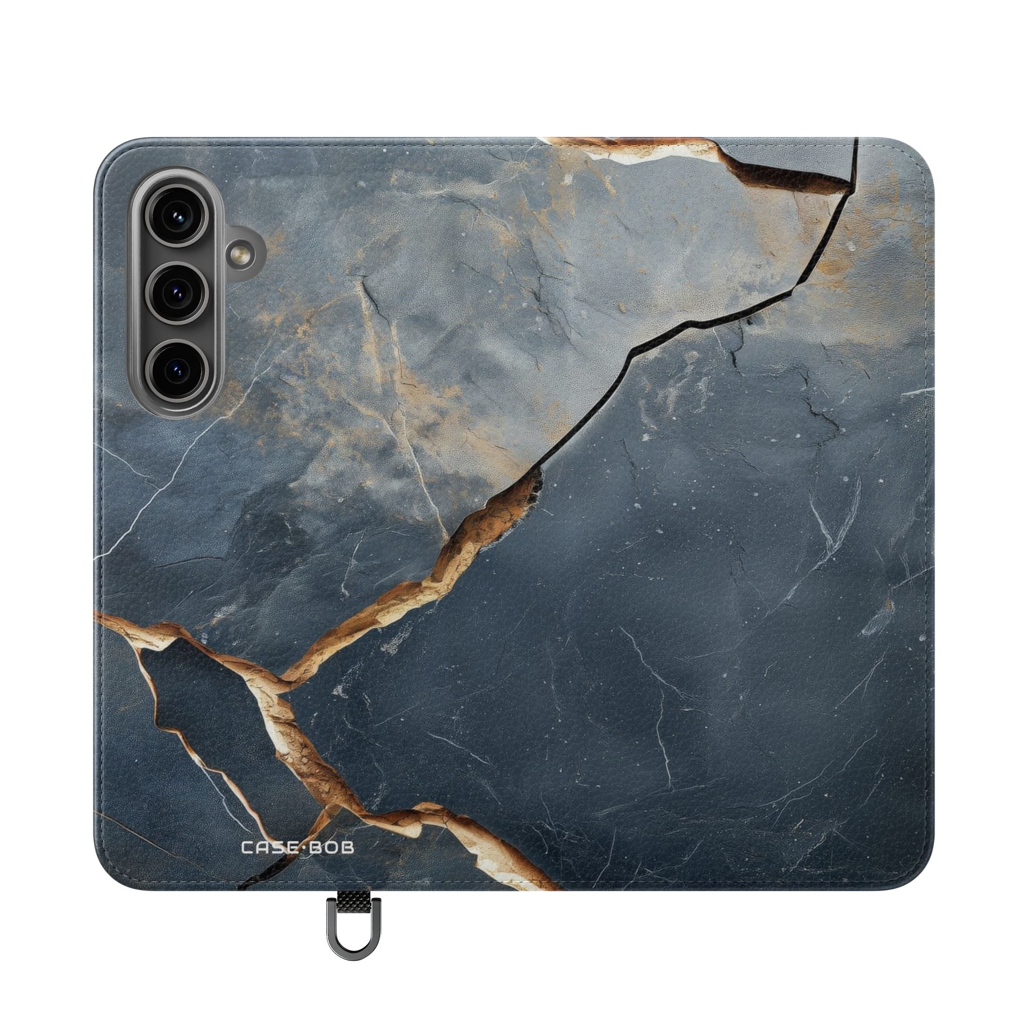 Copper Crackscape - Samsung S24 Plus Case - Wallet