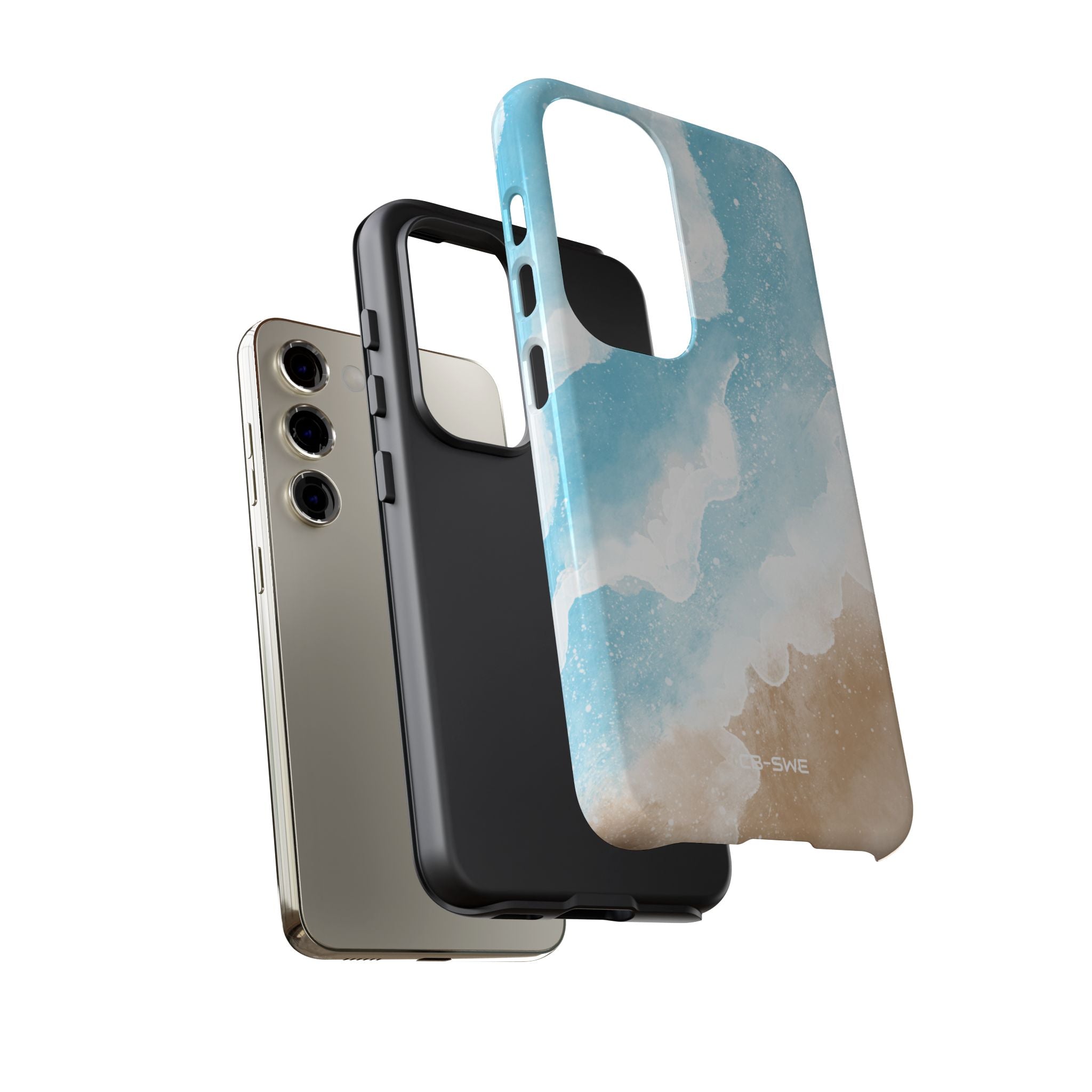 Serene Coastal Whispers - Samsung Case