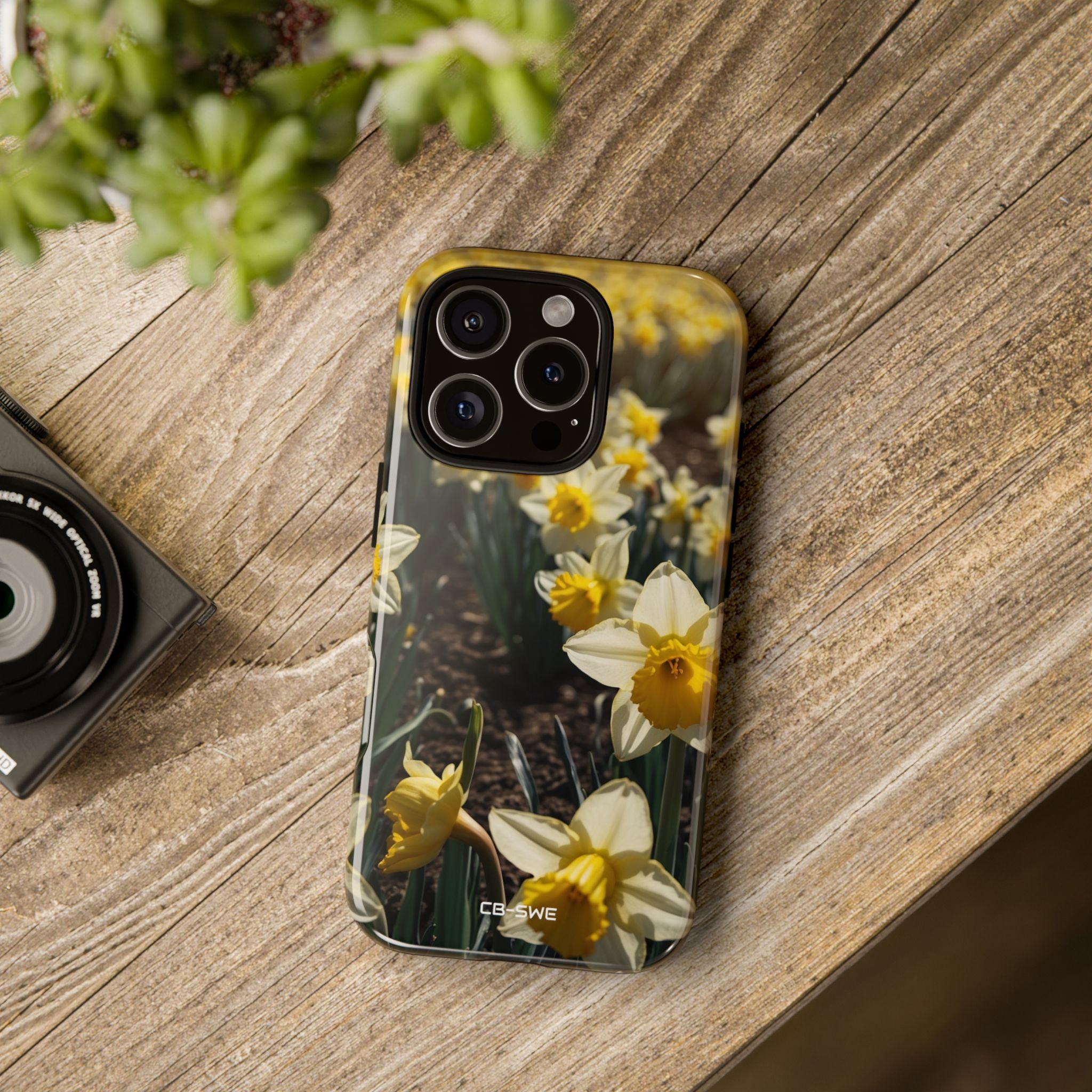 Golden Daffodils Bloom - iPhone Case