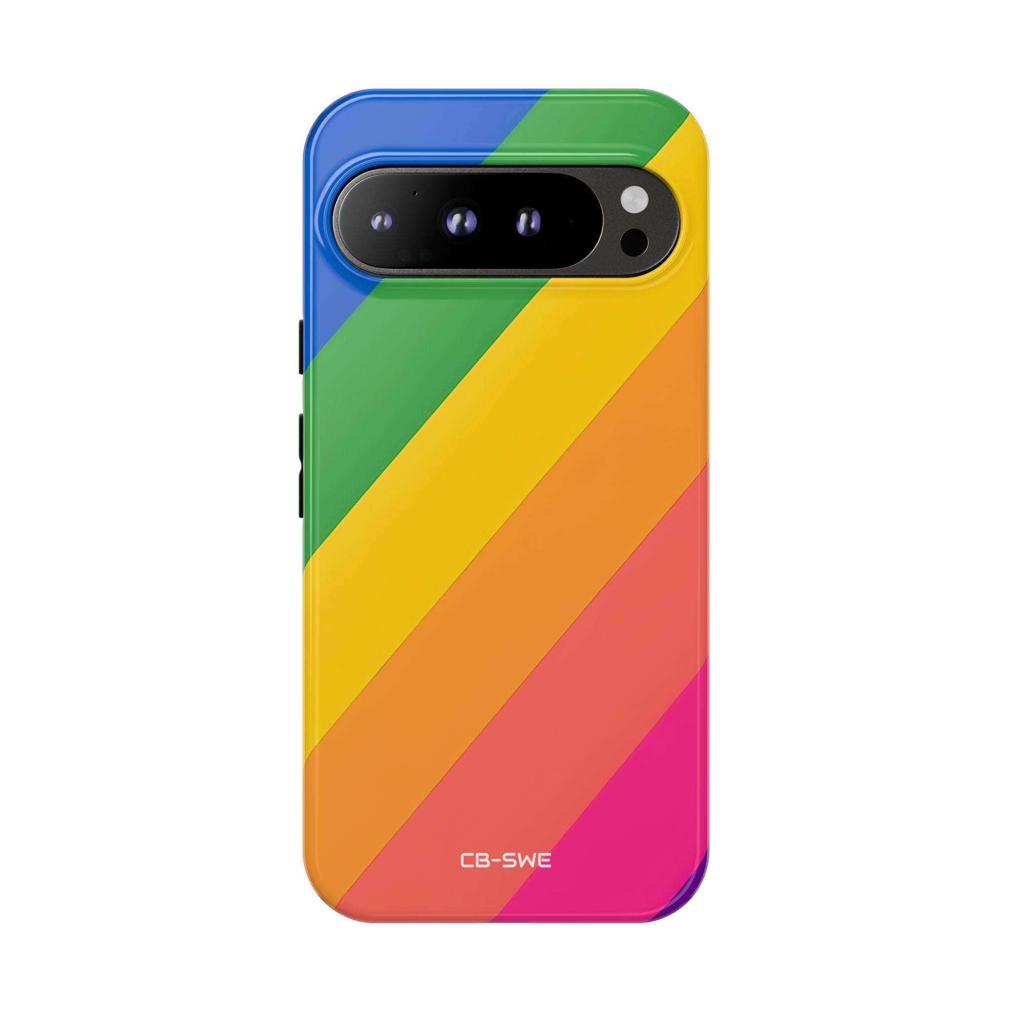 Vibrant Geometric Spectrum - Google Pixel Case