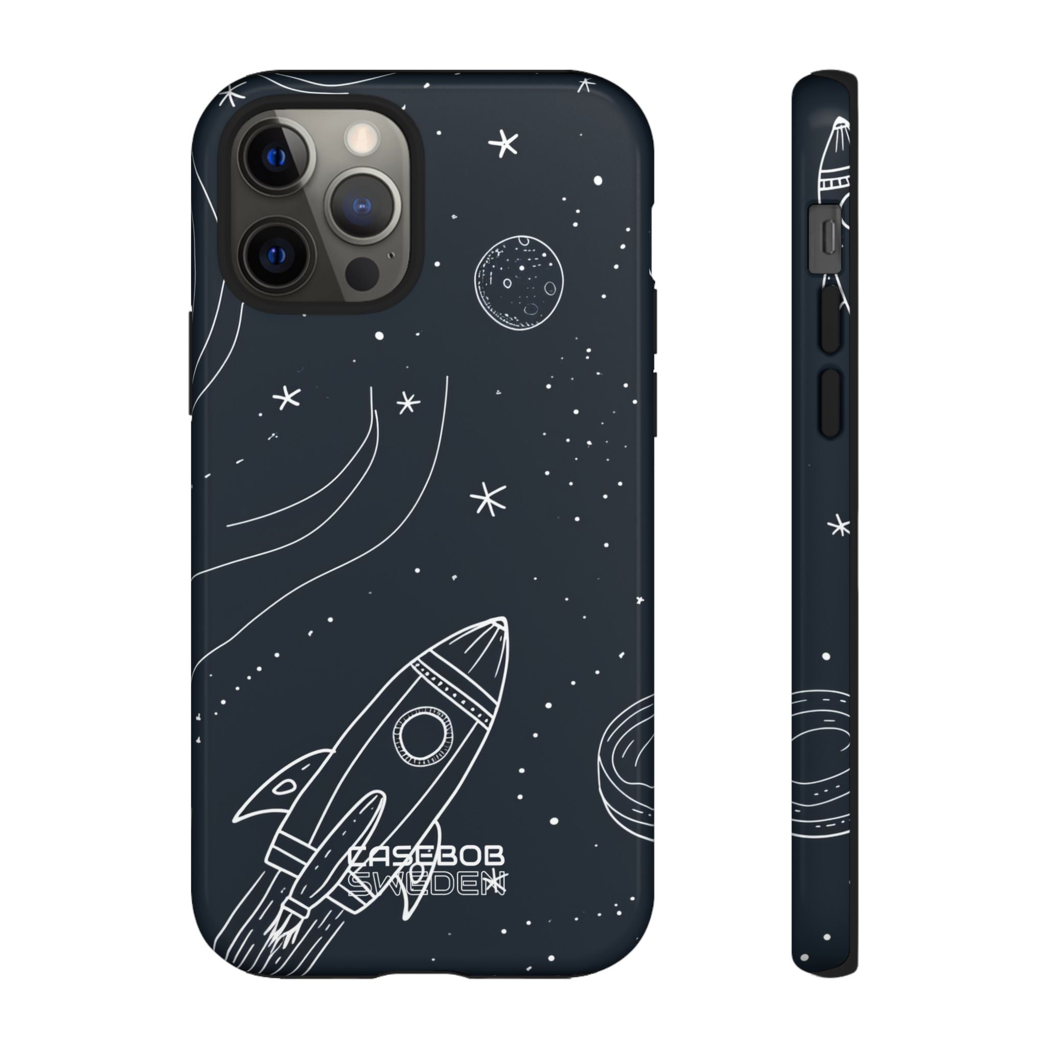 Cosmic Rocket Drift iPhone 12 - Tough