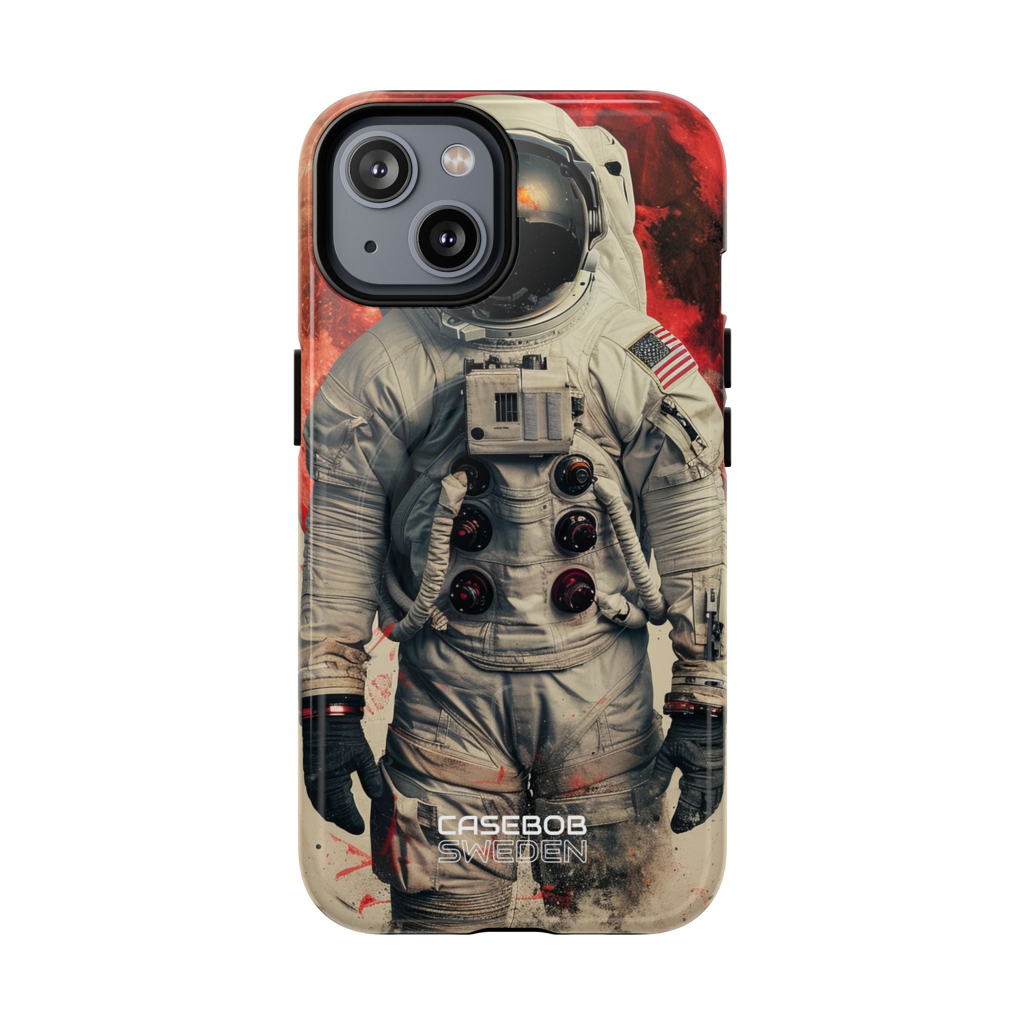 Crimson Spacewalk Dream iPhone 14 - Tough+