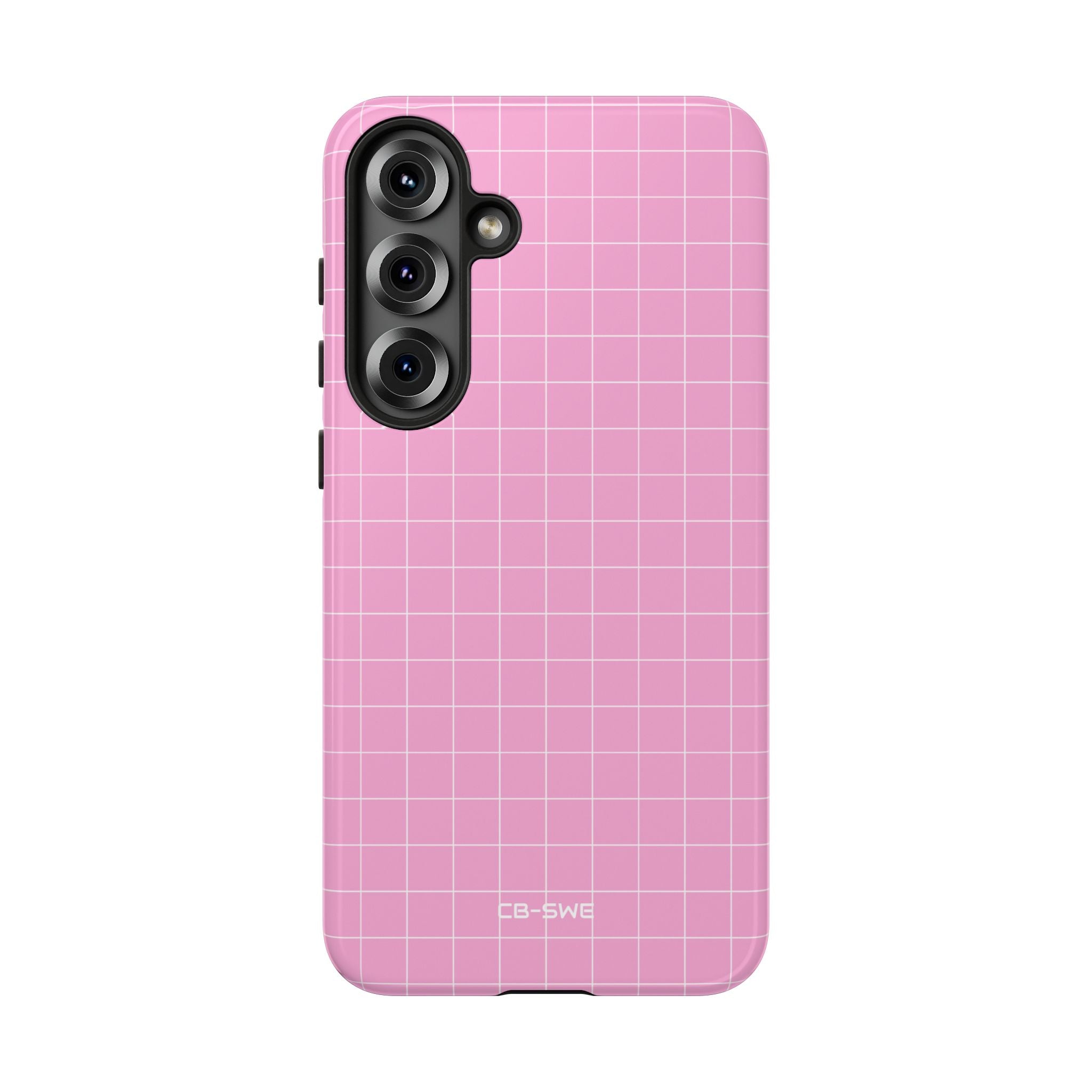 Pink Squares Align - Samsung Case