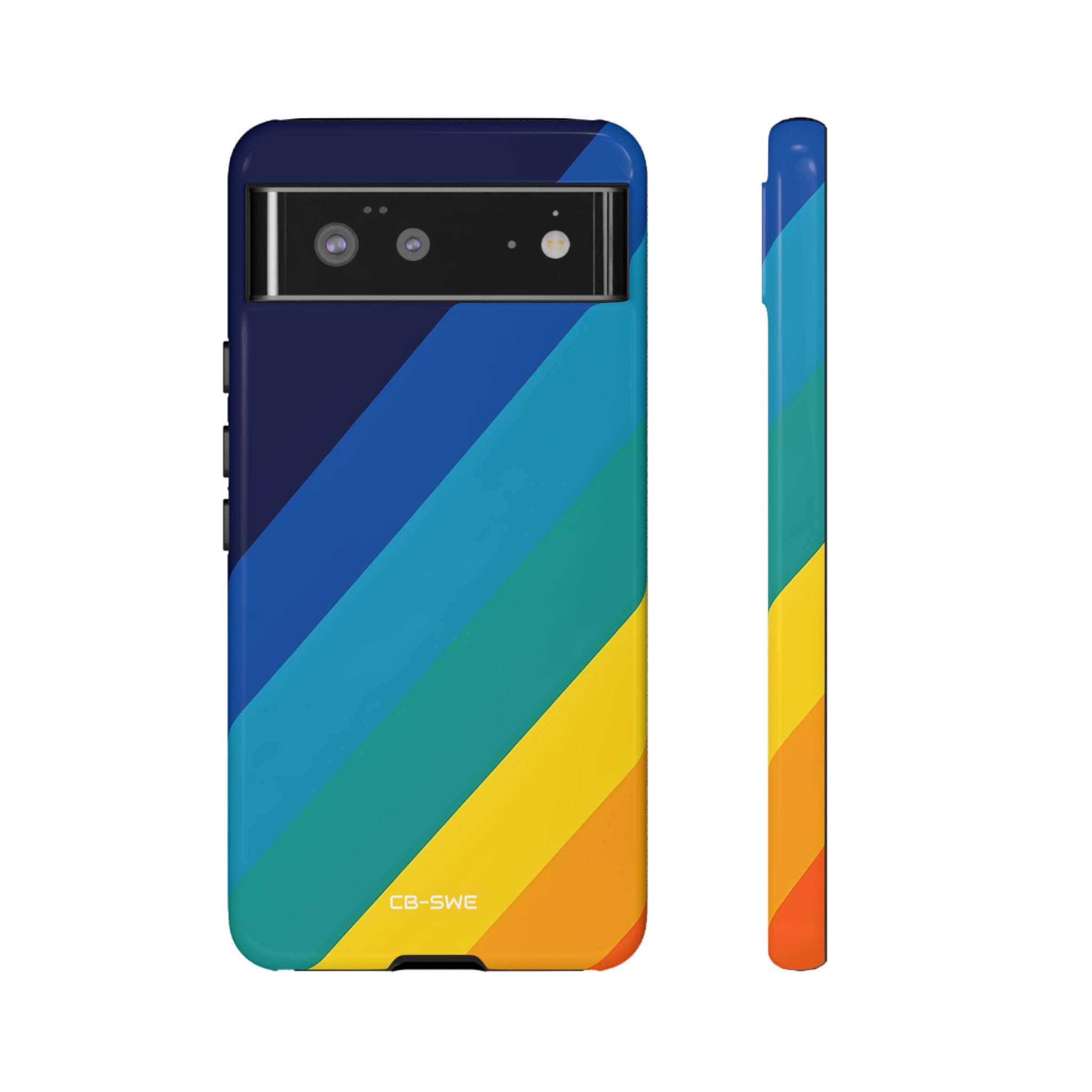 Diagonal Color Spectrum - Google Pixel Case