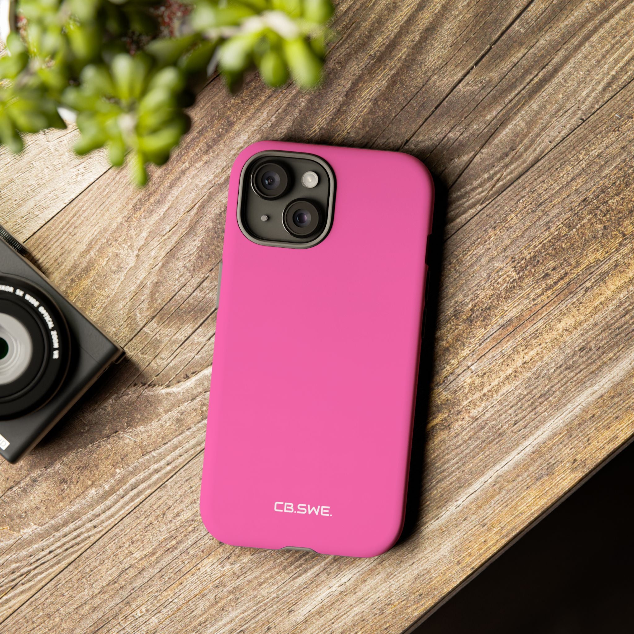 Hot Pink iPhone Case - Tough