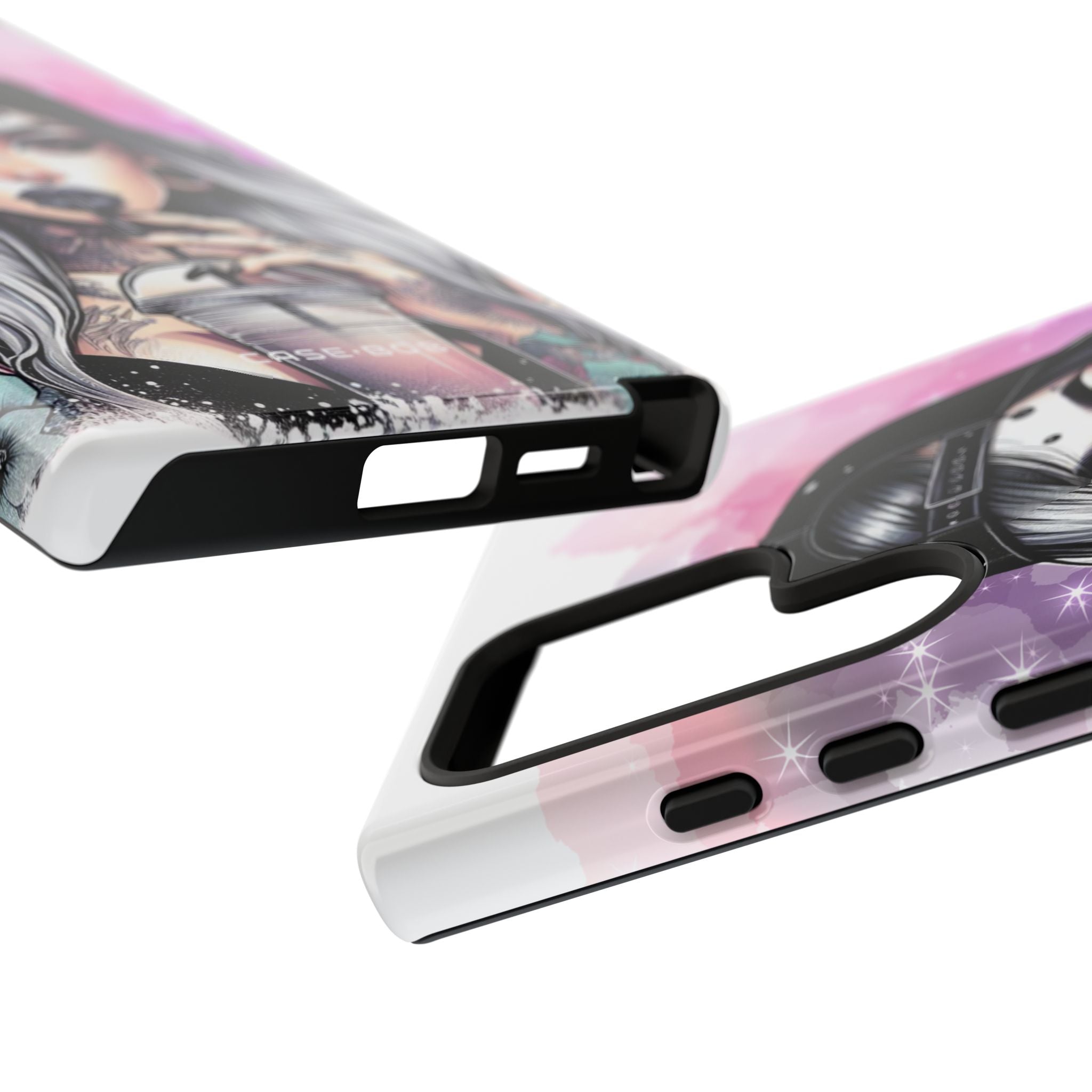 Silver Sip Nebula Samsung S24 Ultra Case - Tough