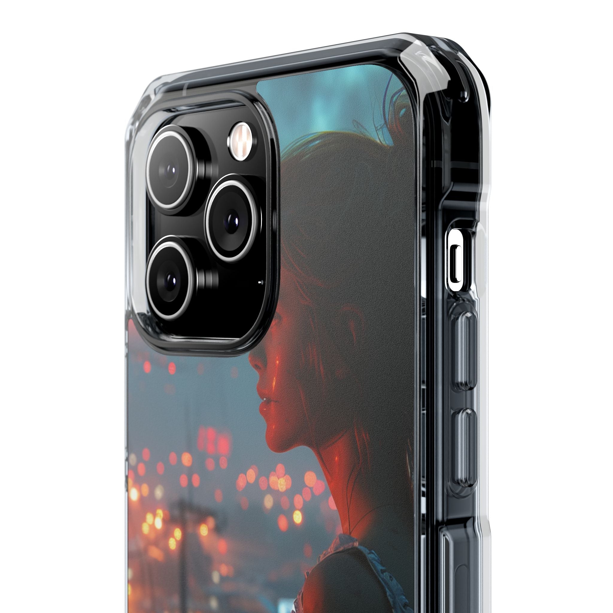 Moonlit Dreamscape Glow iPhone 14 - Impact Clear+
