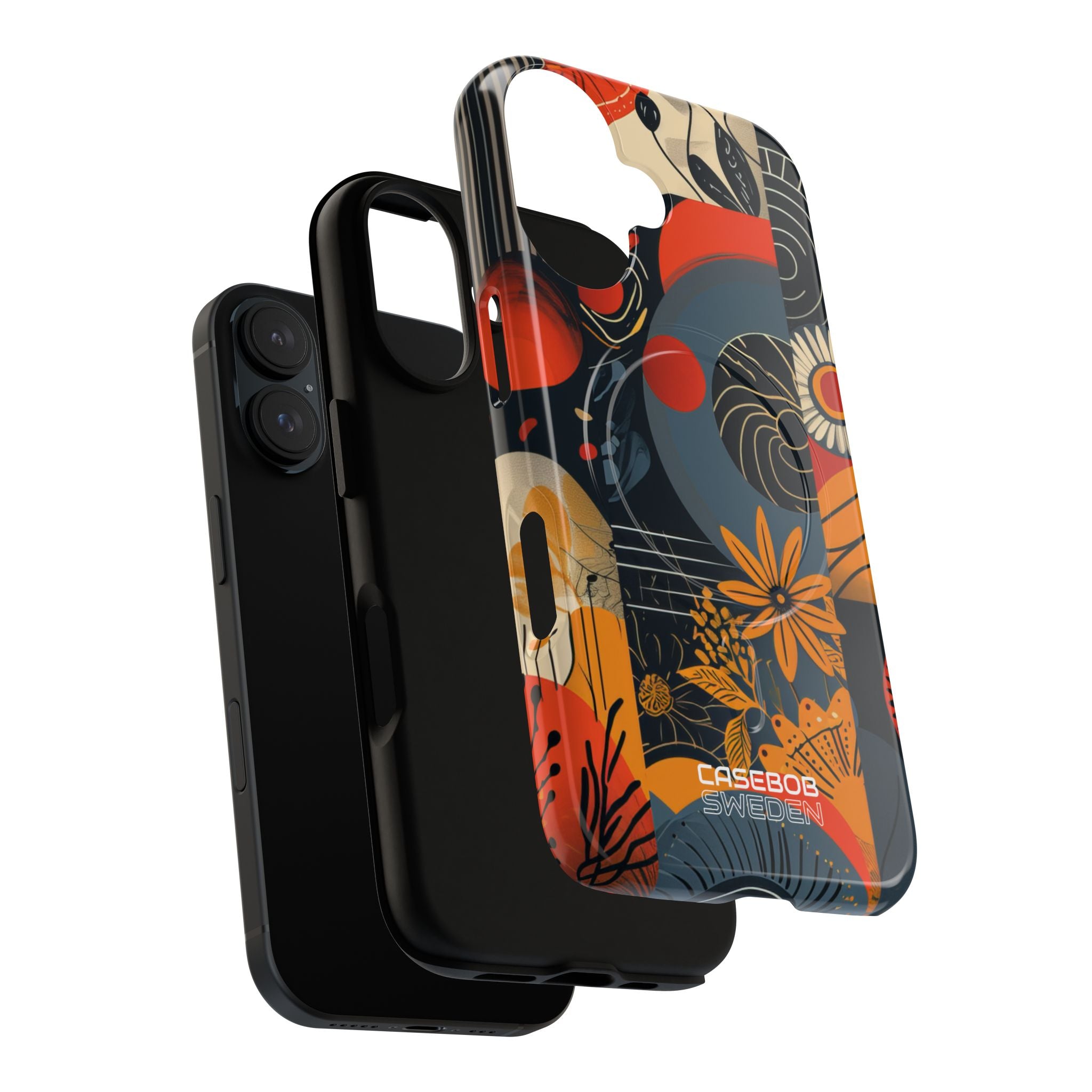 Fire Bloom Flow iPhone 16 - Tough+