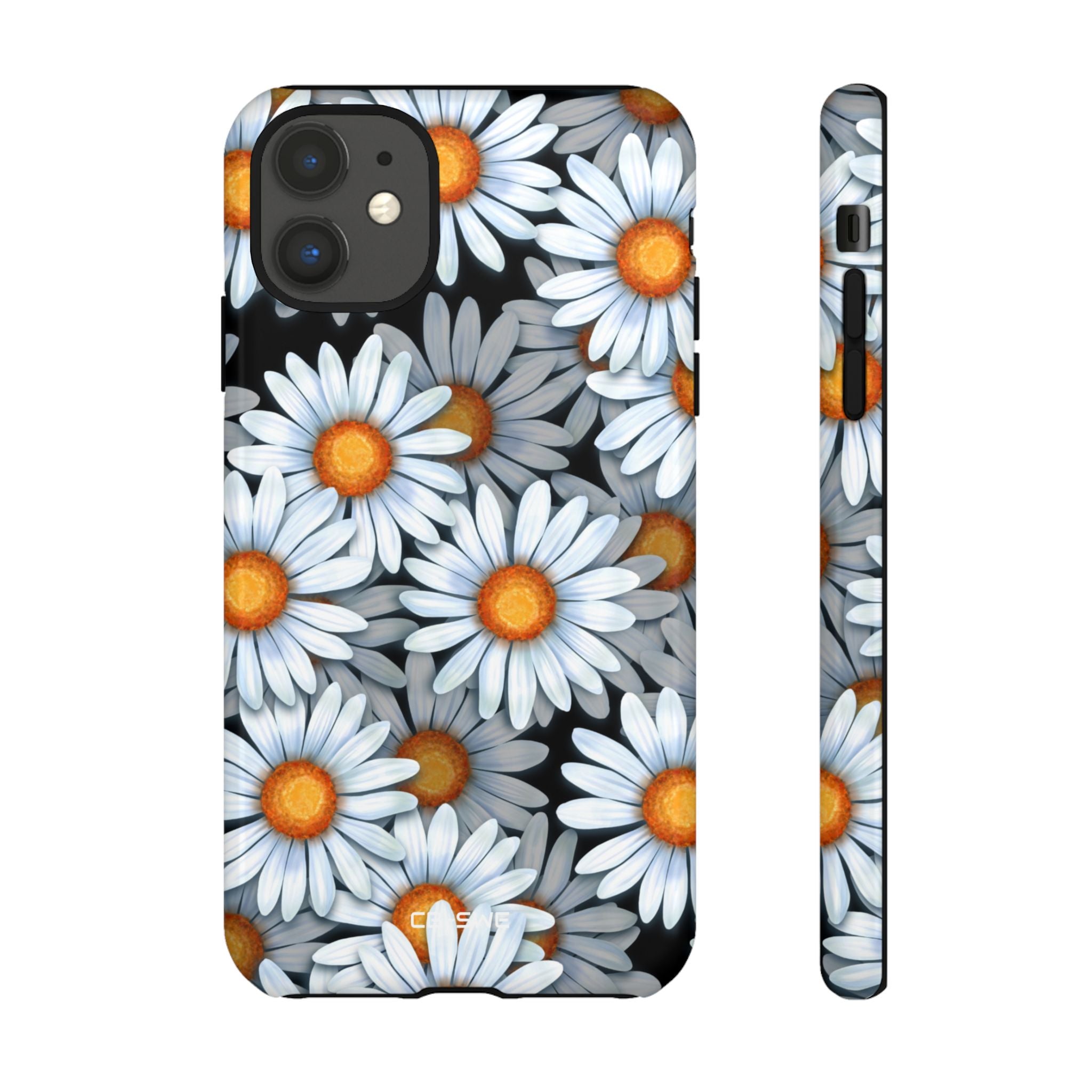 Daisies In Contrast - iPhone Case