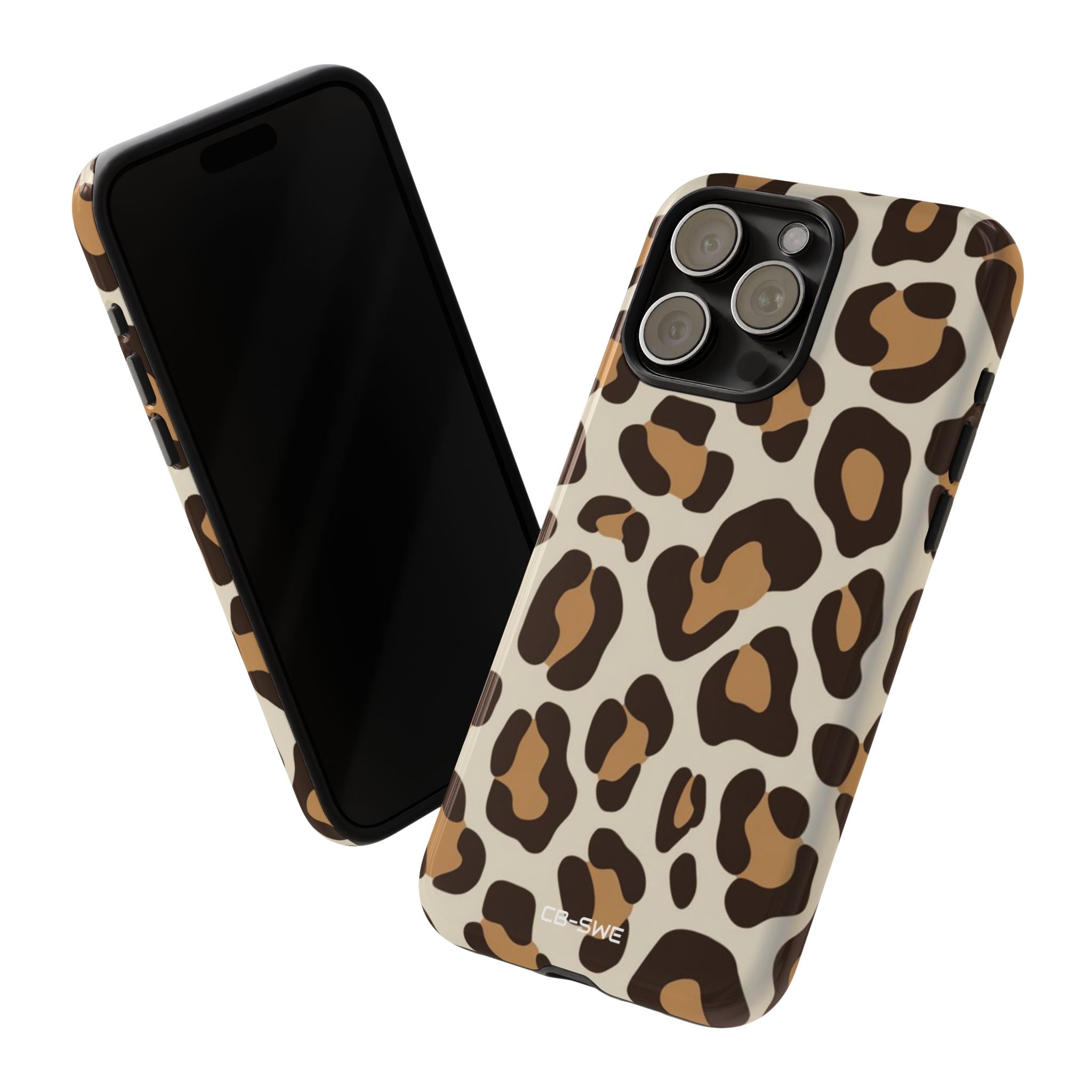 Leopard Print Elegance - iPhone Case