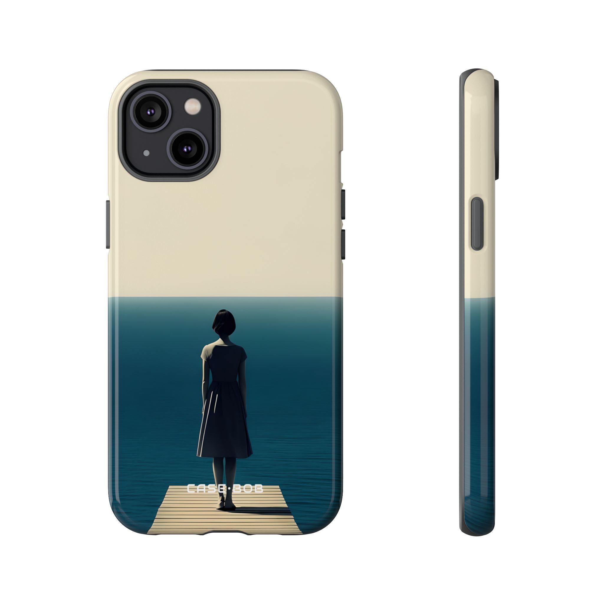 Pier Reflection iPhone 14 Plus Case - Tough