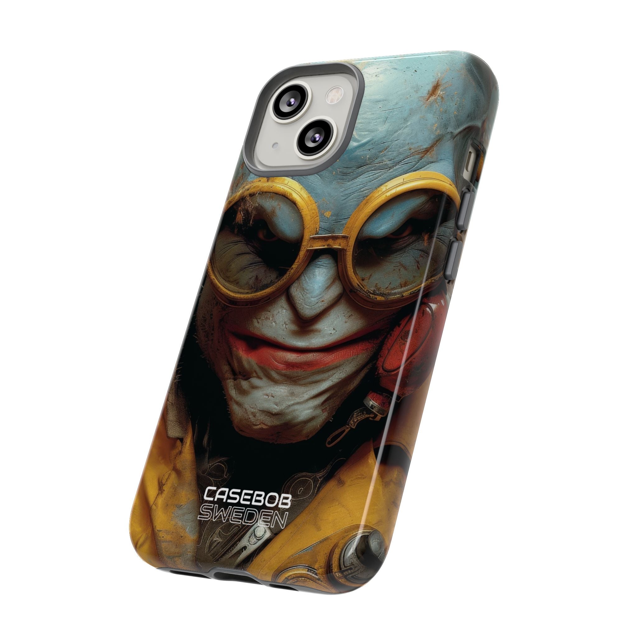 Steampunk Masked Adventurer iPhone 14 - Tough