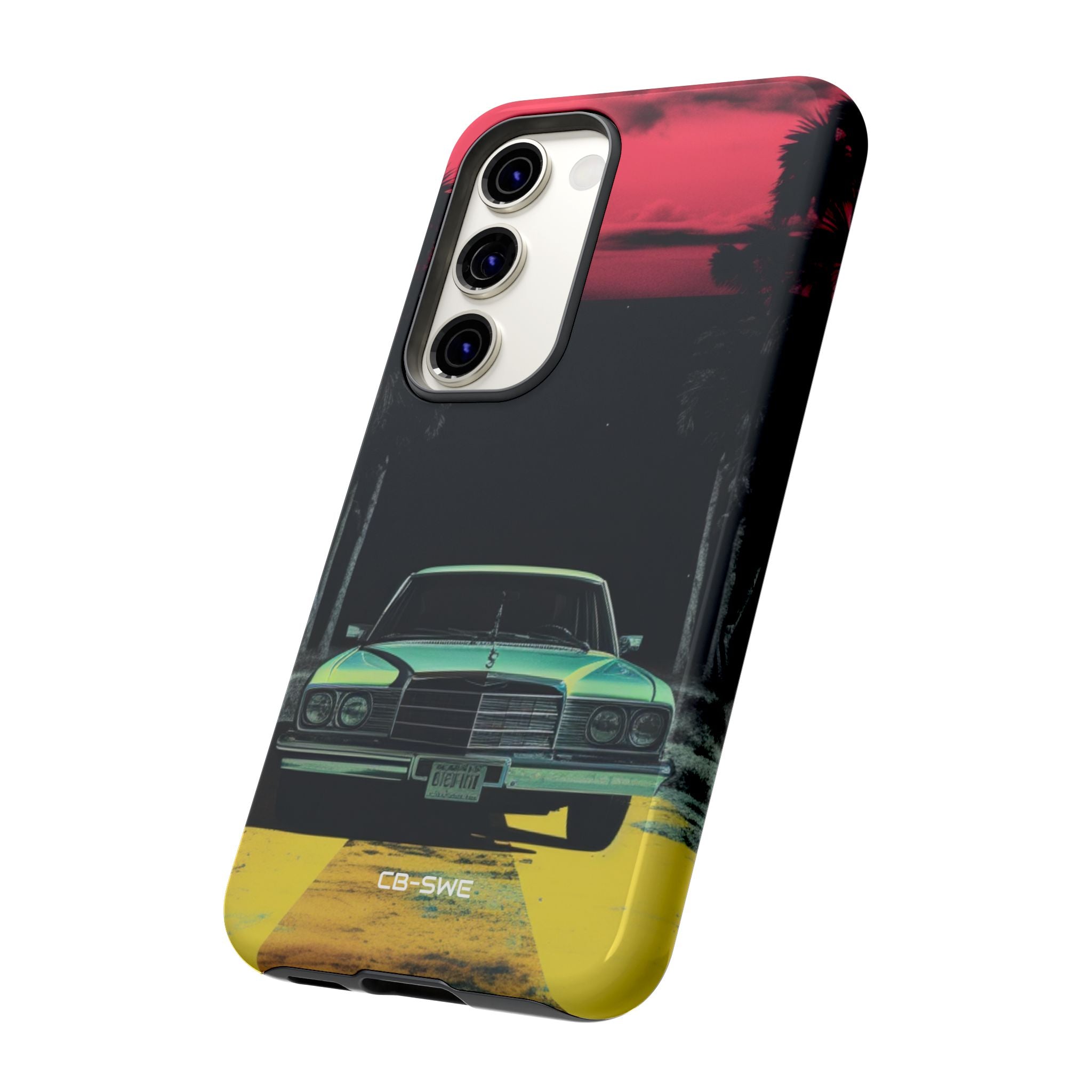 Retro Futuristic Nightscape - Samsung Case
