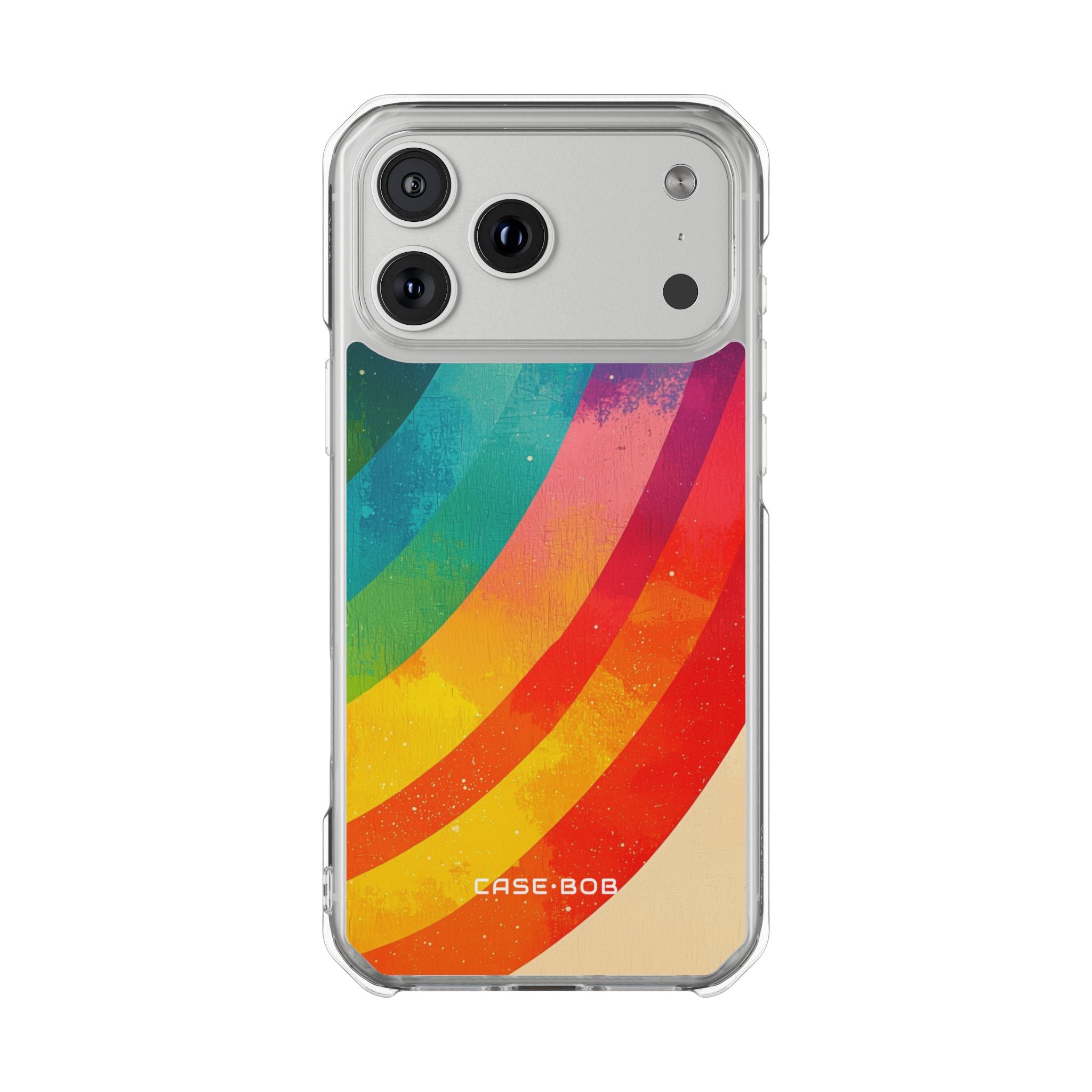 Rainbow Arc Vintage iPhone 17 Pro Max Case - Impact